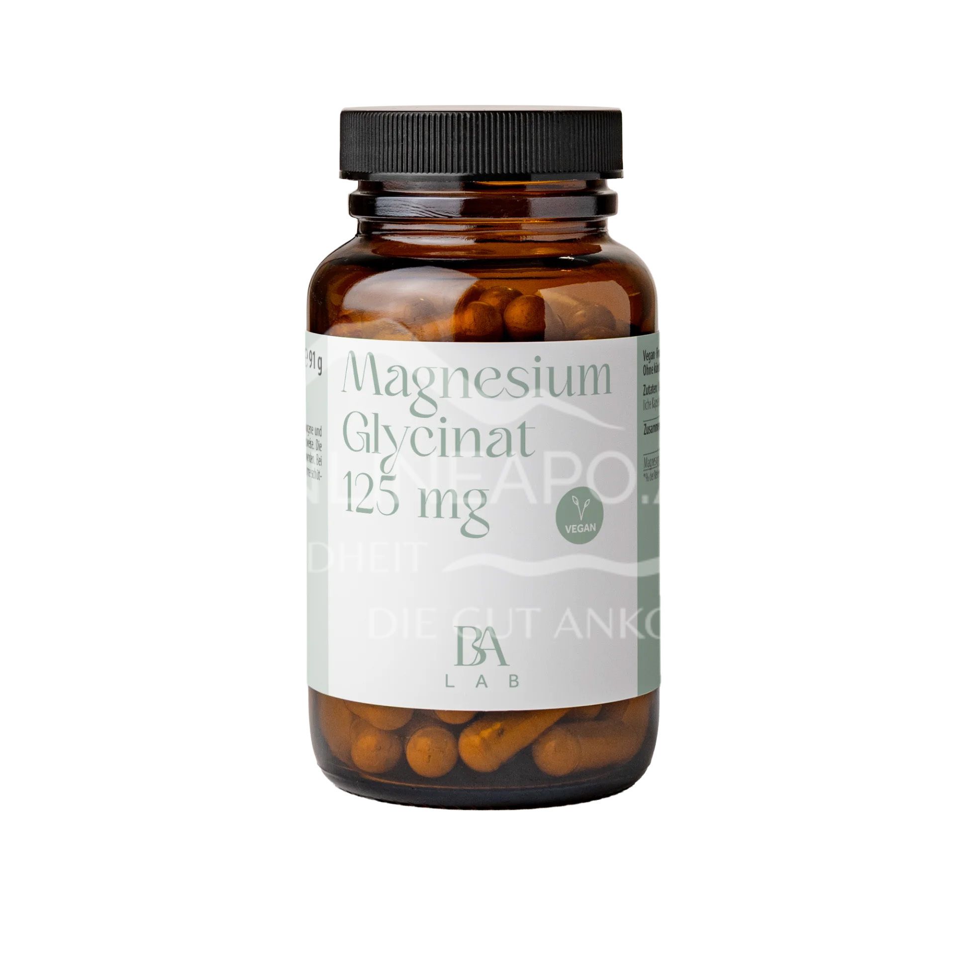 Bioflora Lab Magnesium Glycinat 125 mg Kapseln