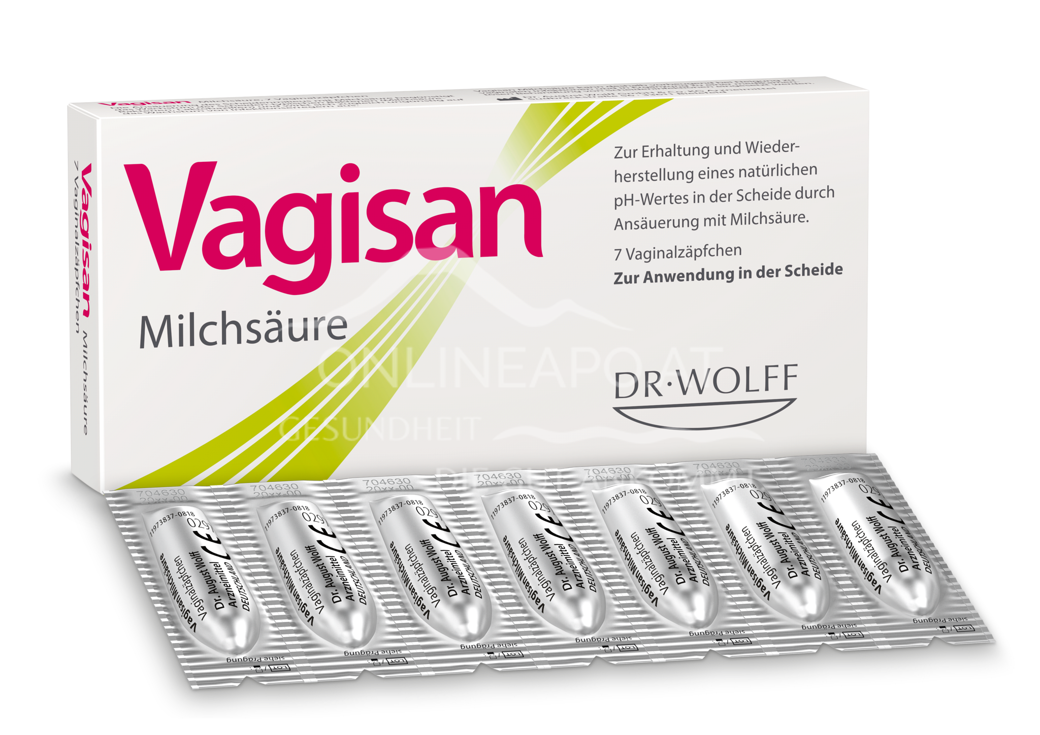 Vagisan® Milchsäure Vaginalzäpfchen