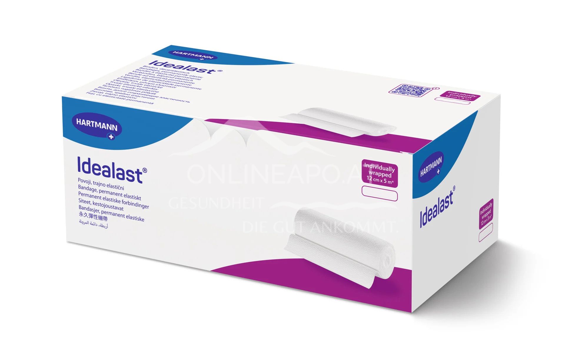 Idealast® permanently elastic ideal bandage 12 cm x 5 m