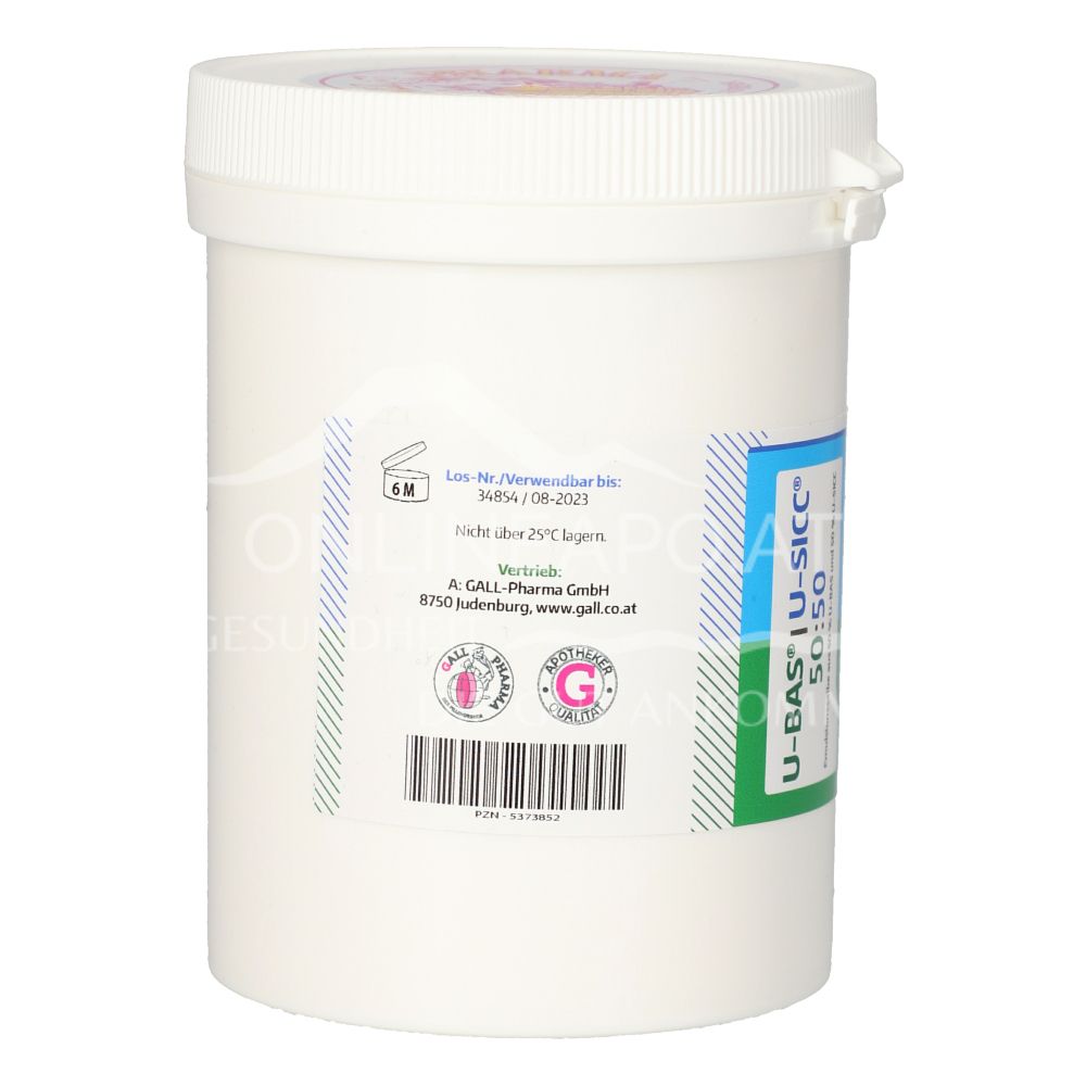 Gall Pharma U-Bas®/U-Sicc® 50:50 Emulsionssalbe