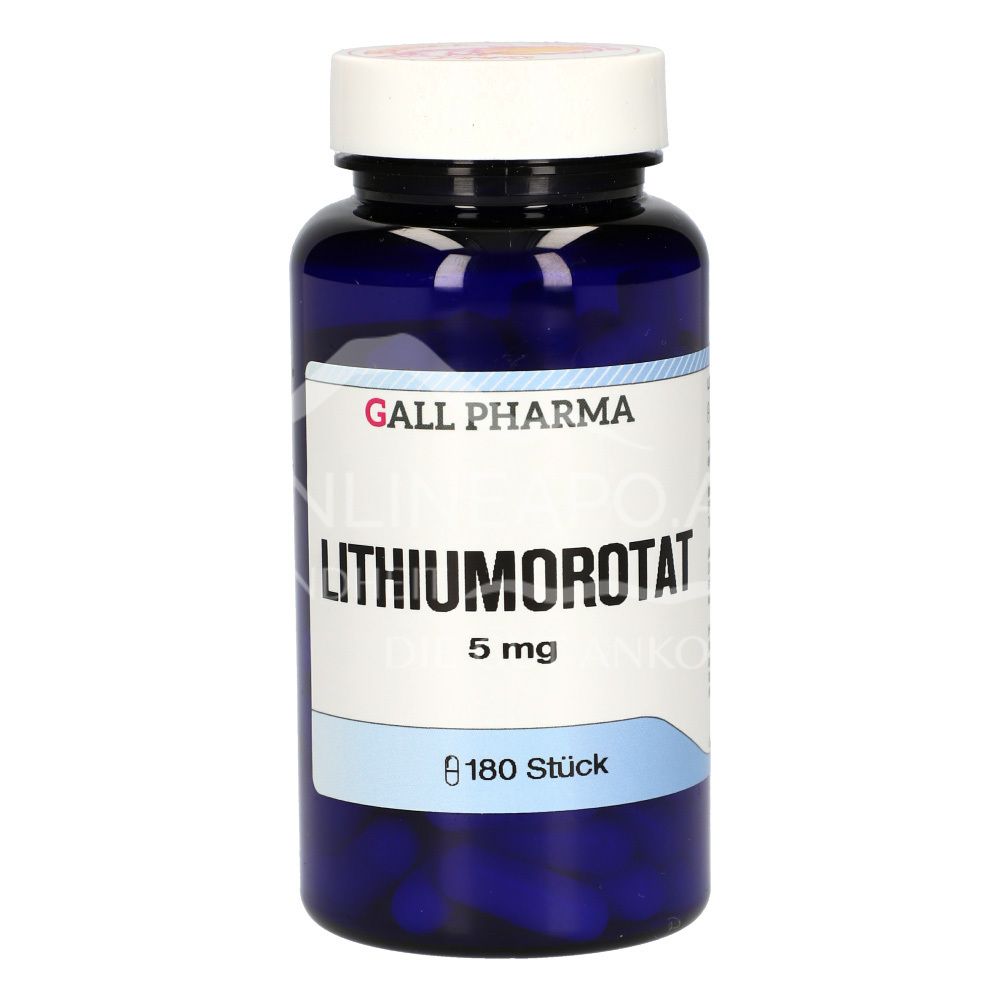 Gall Pharma Lithiumorotat 5 mg Kapseln