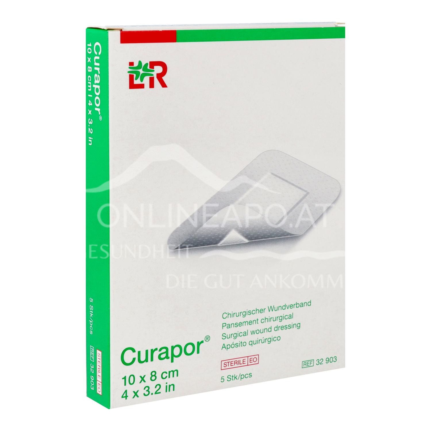 Curapor® Chirurgischer Wundverband steril, 10 x 8 cm