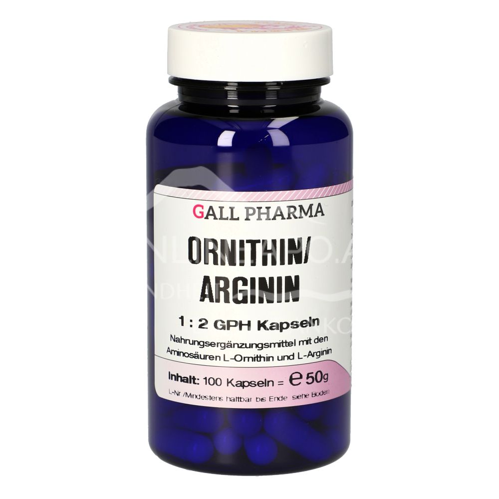 Gall Pharma Ornithine / Arginine 1:2 Capsules