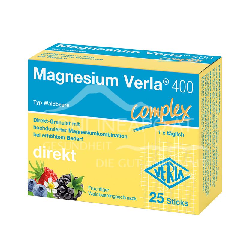 MAGNESIUM VERLA® 400 complex direct sticks - wild berry