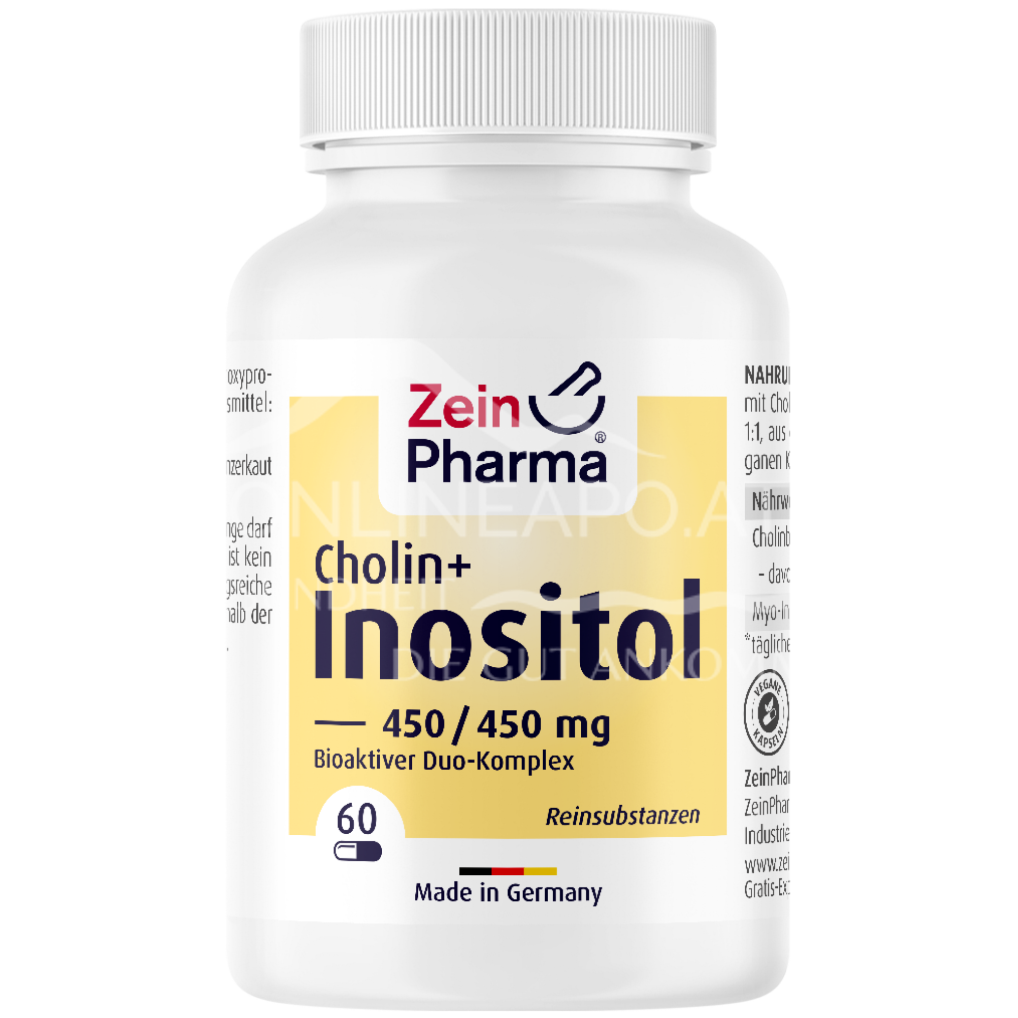 ZeinPharma Cholin-Inositol Kapseln 450 mg / 450 mg
