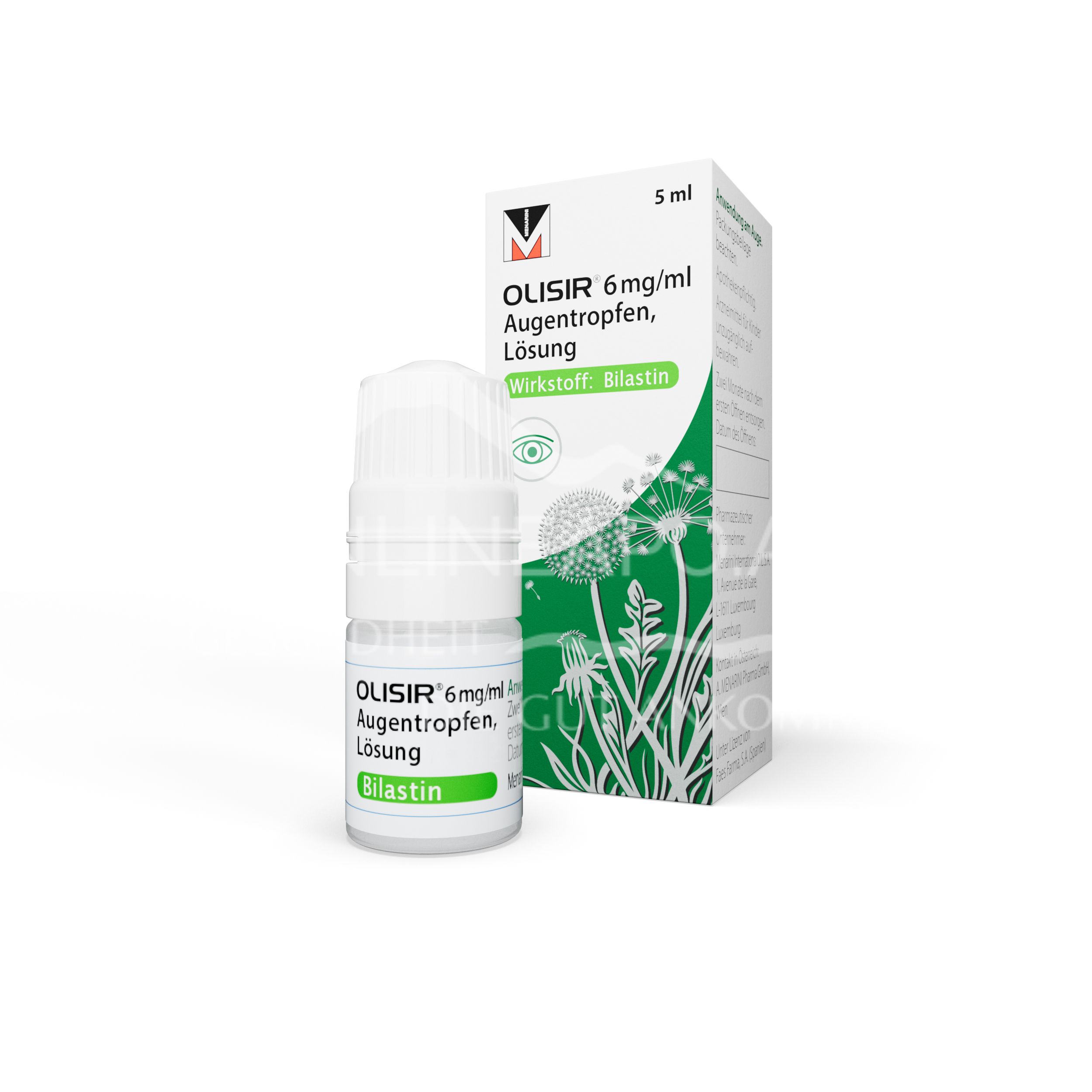 Olisir® 6 mg/ml Augentropfen, Lösung