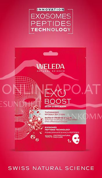 Weleda EXO BOOST Glow Tuchmaske