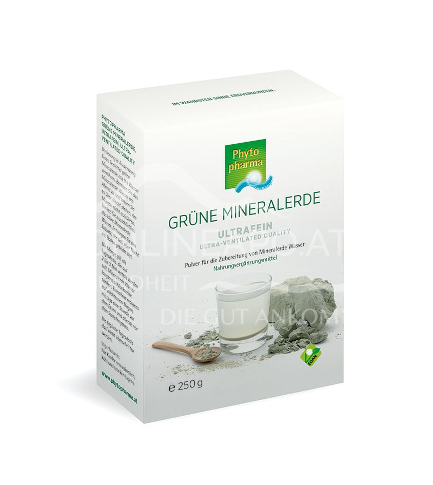 Phytopharma Grüne Mineralerde ultrafein Pulver