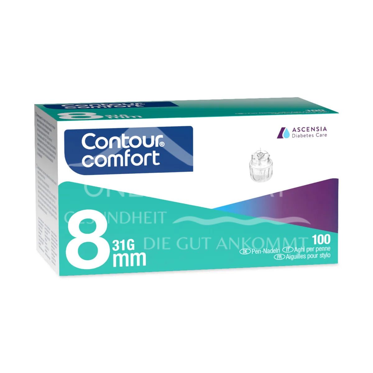 CONTOUR® COMFORT Pen-Nadeln 8 mm, 31 G