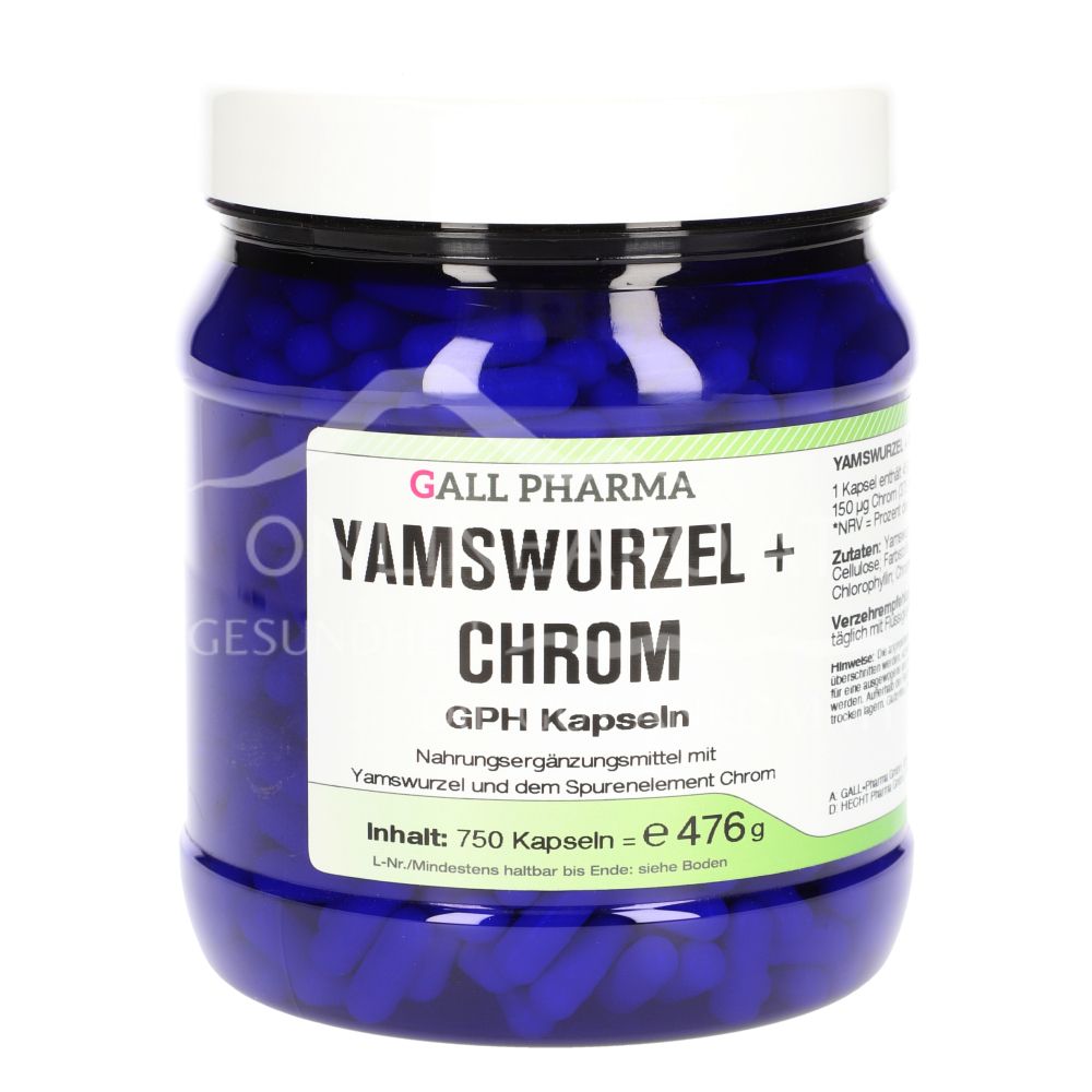 Gall Pharma Yamswurzel + Chrom Kapseln