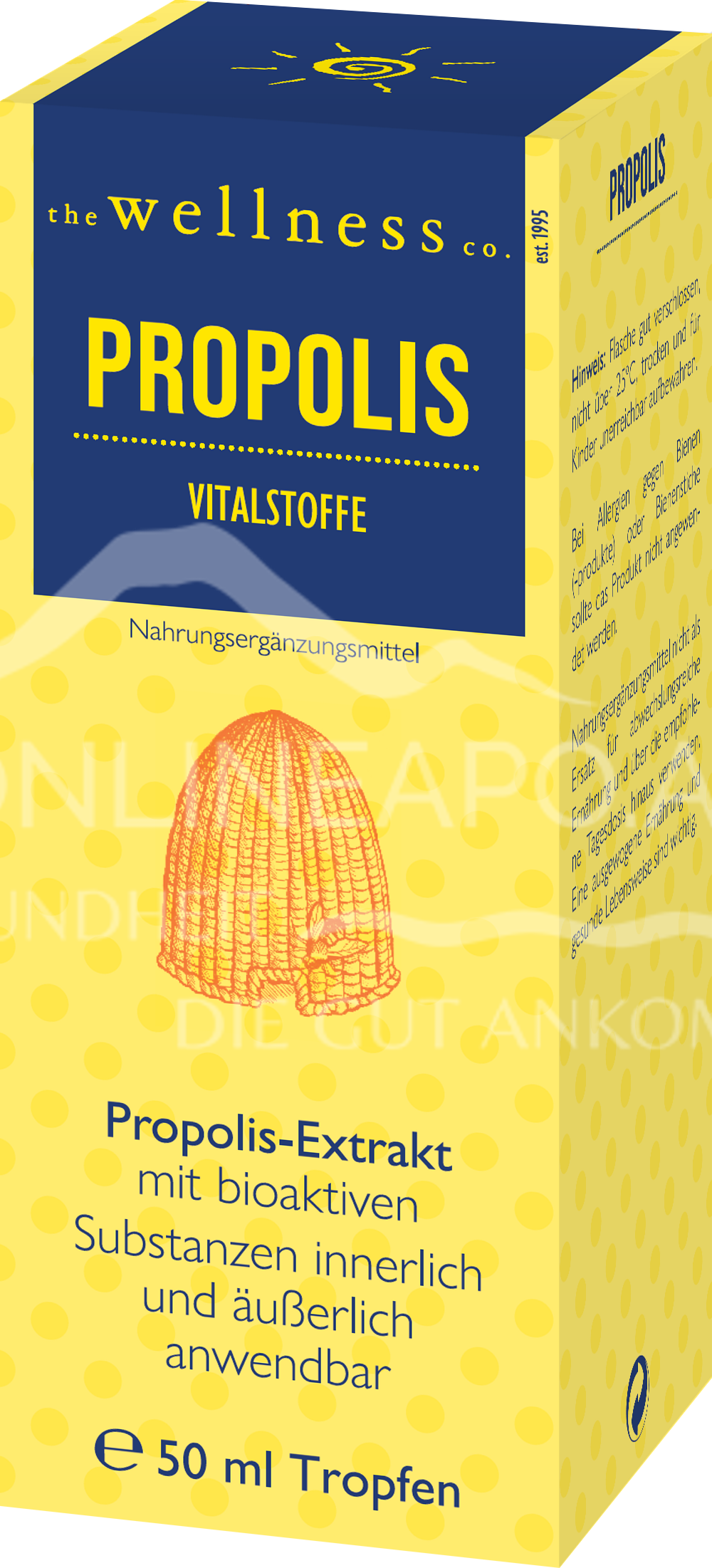 Wellness PROPOLIS mit BIOAKTIVEN BIENENSTOFFEN Tropfen