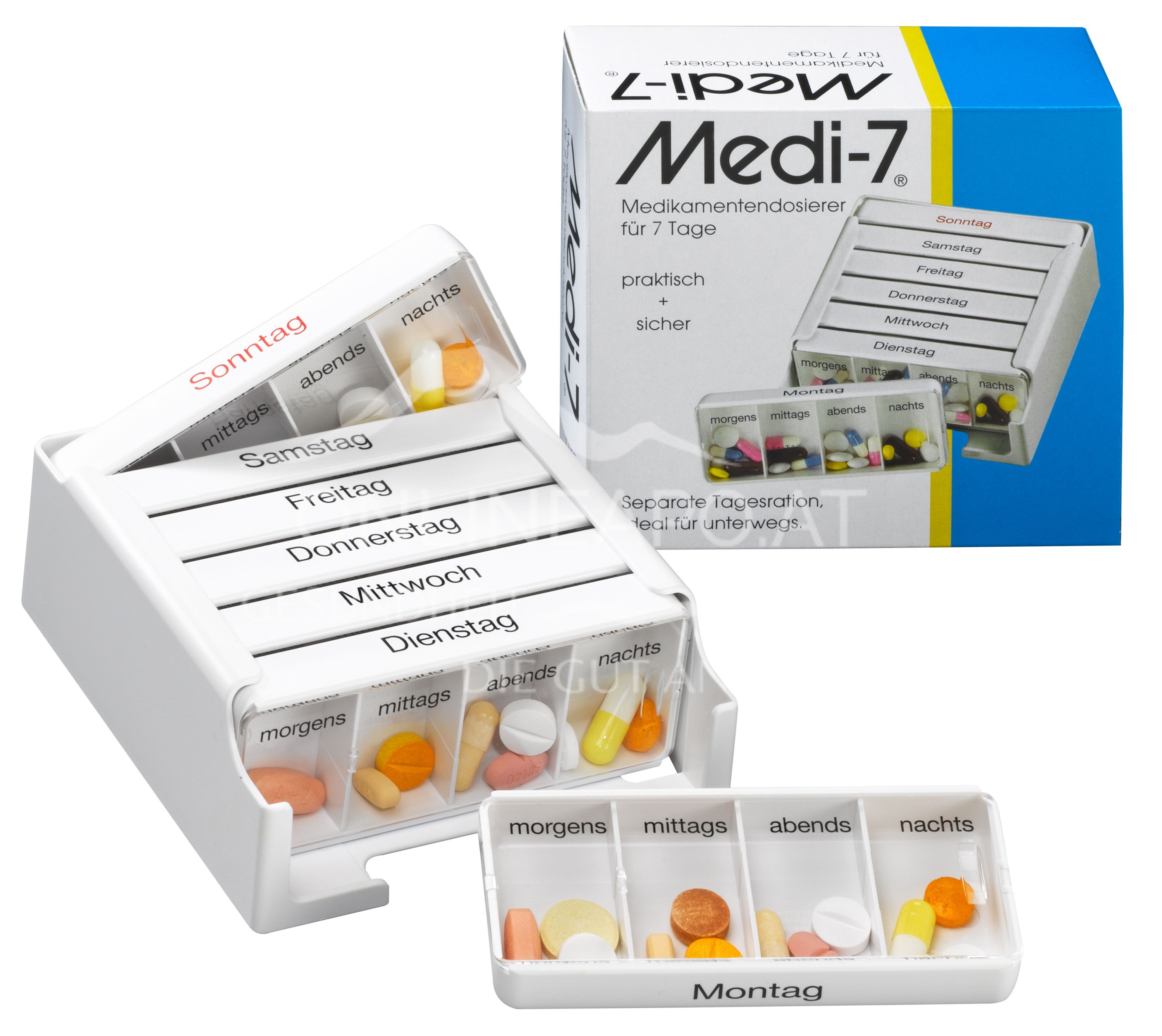 Medi-7 Medikamentendosierer für 7 Tage