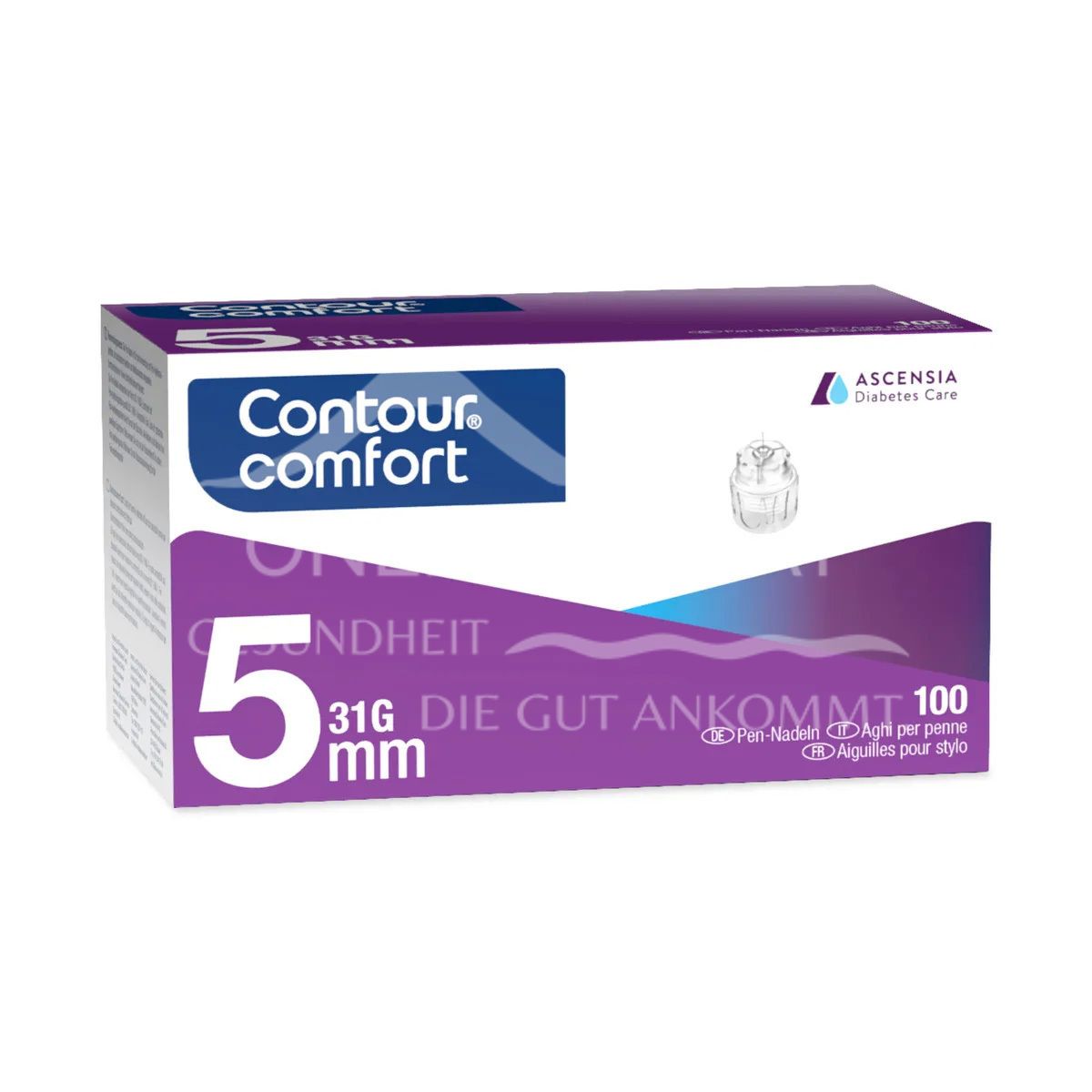 CONTOUR® COMFORT Pen-Nadeln 5 mm, 31 G