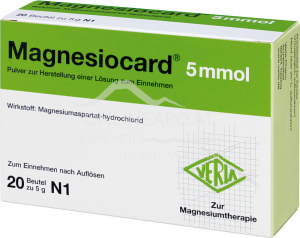 Magnesiocard® Pulver 5 mmol Beutel