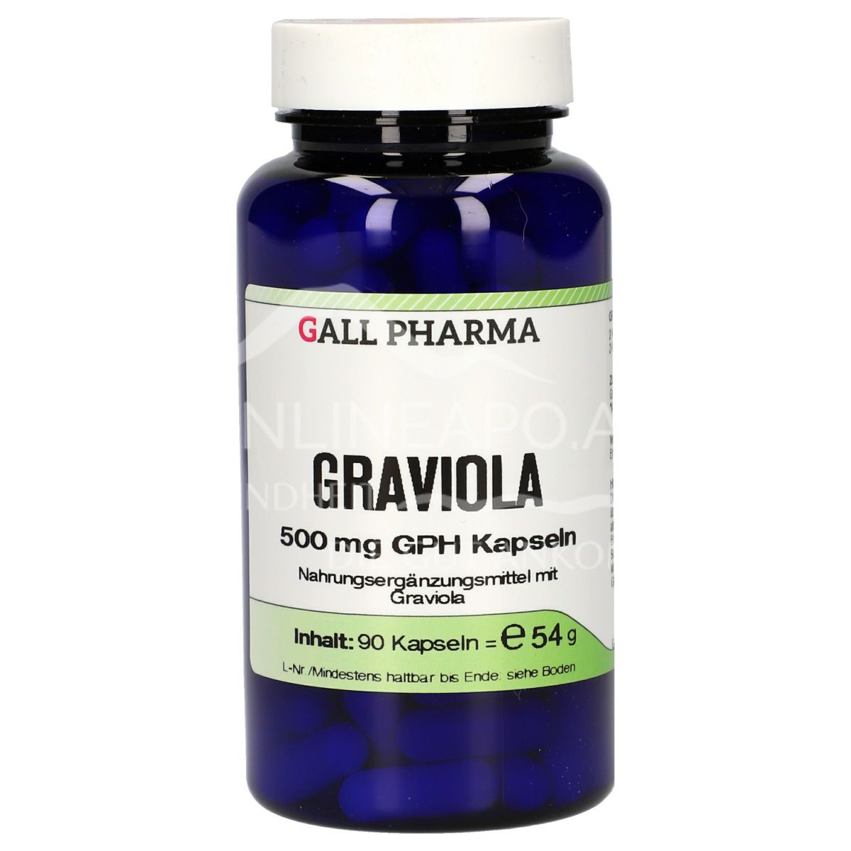 Gall Pharma Graviola 500 mg Kapseln
