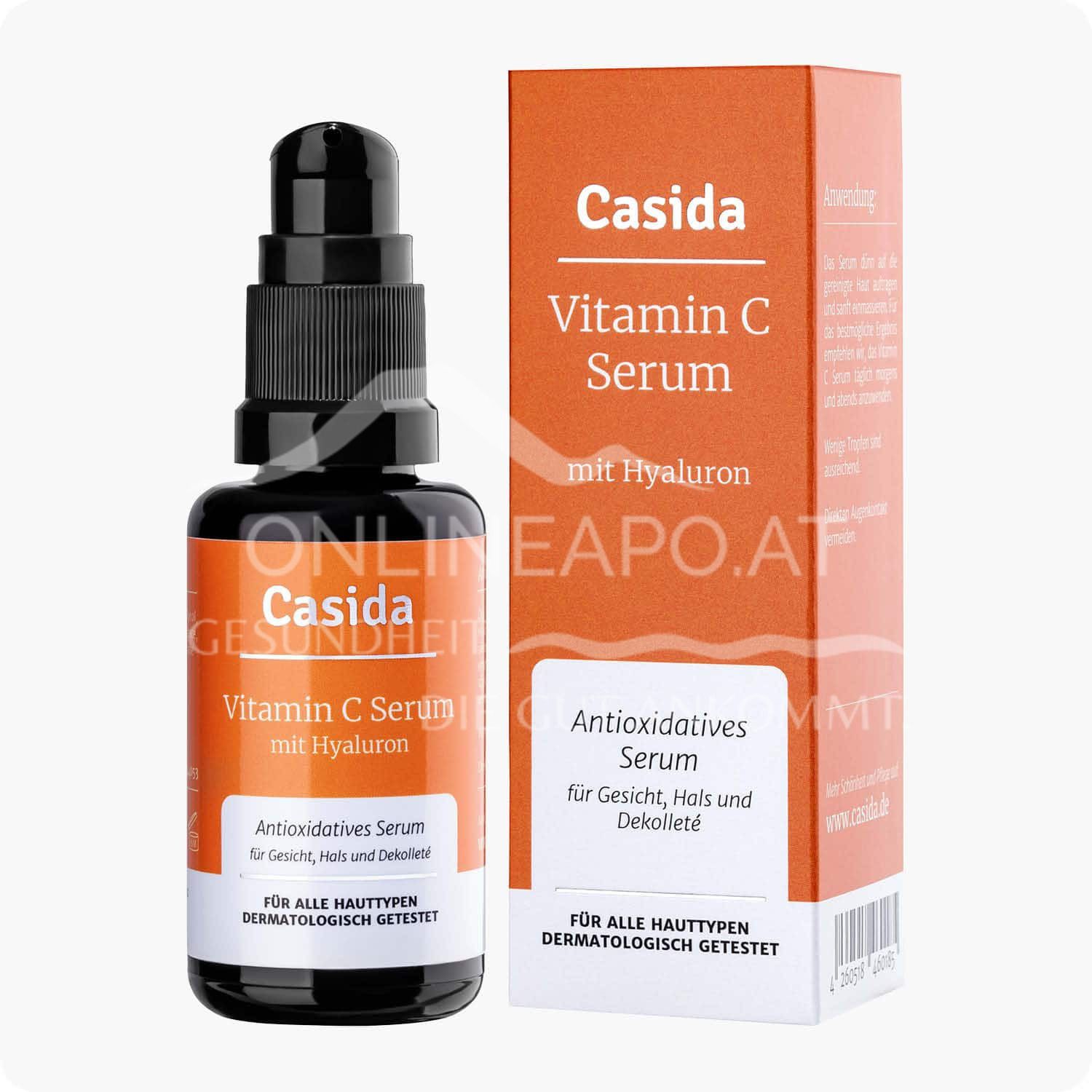 Casida Vitamin C Serum mit Hyaluron