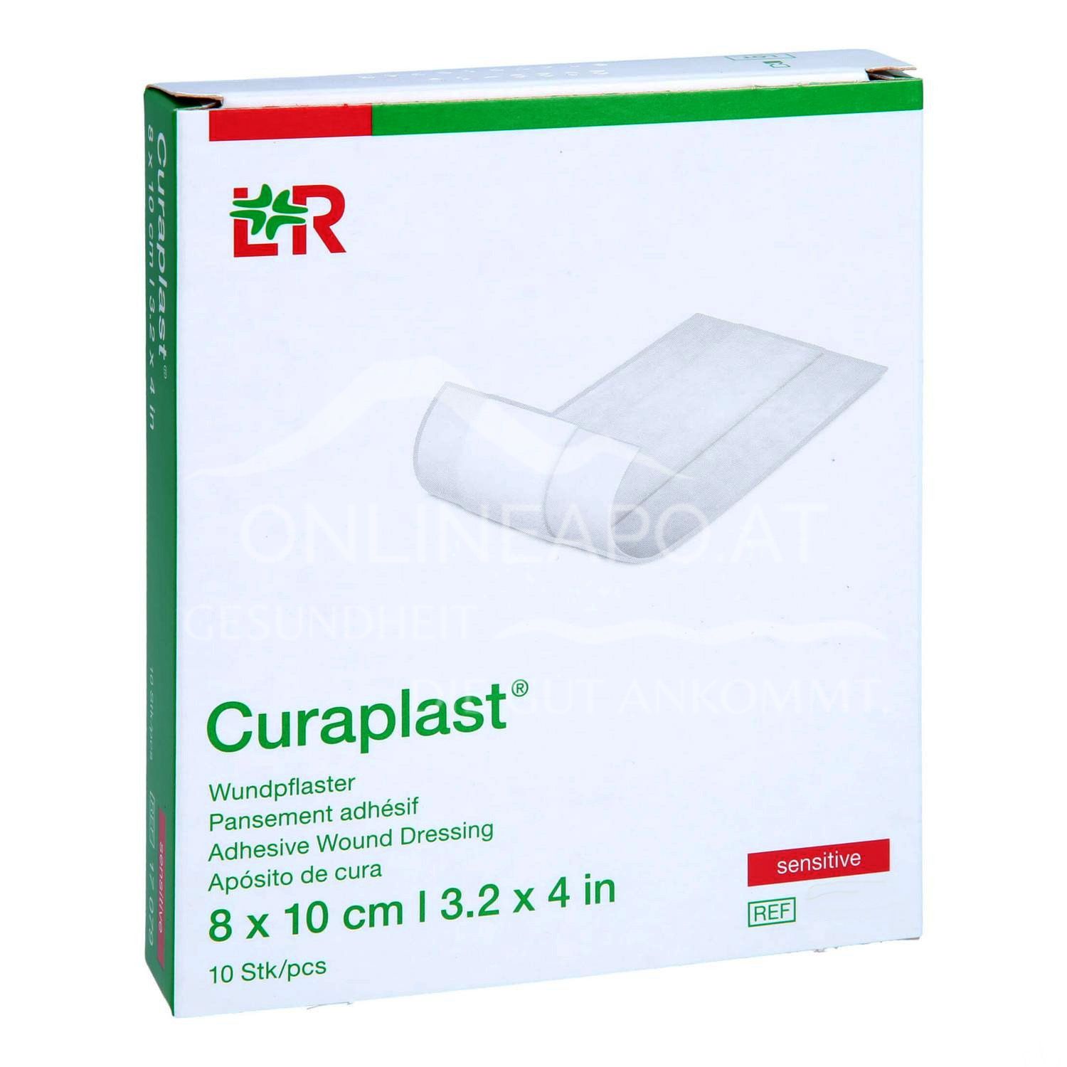 Curaplast® sensitive Wundschnellverband 8 x 10 cm