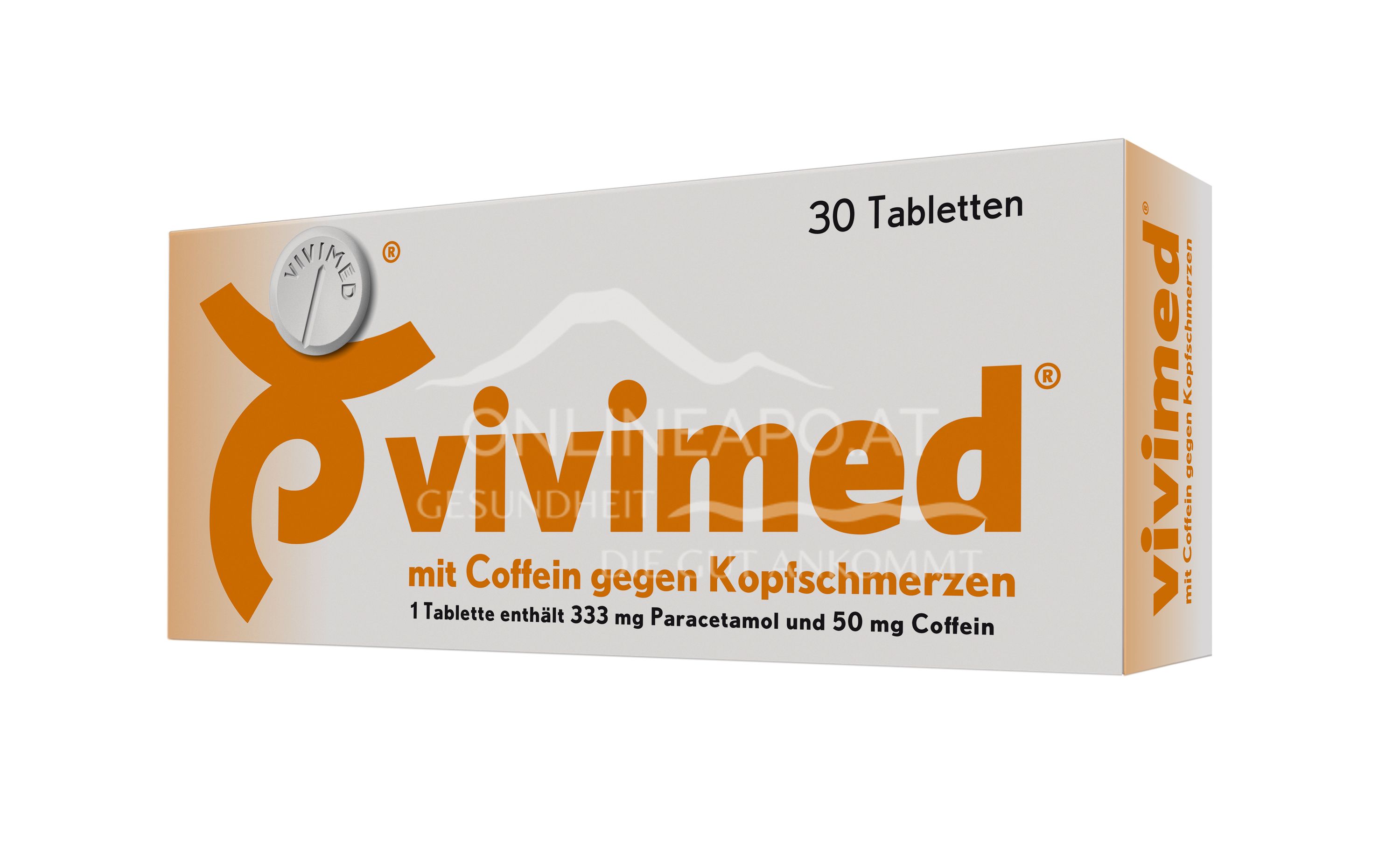 vivimed Tabletten mit Coffein gegen Kopfschmerzen