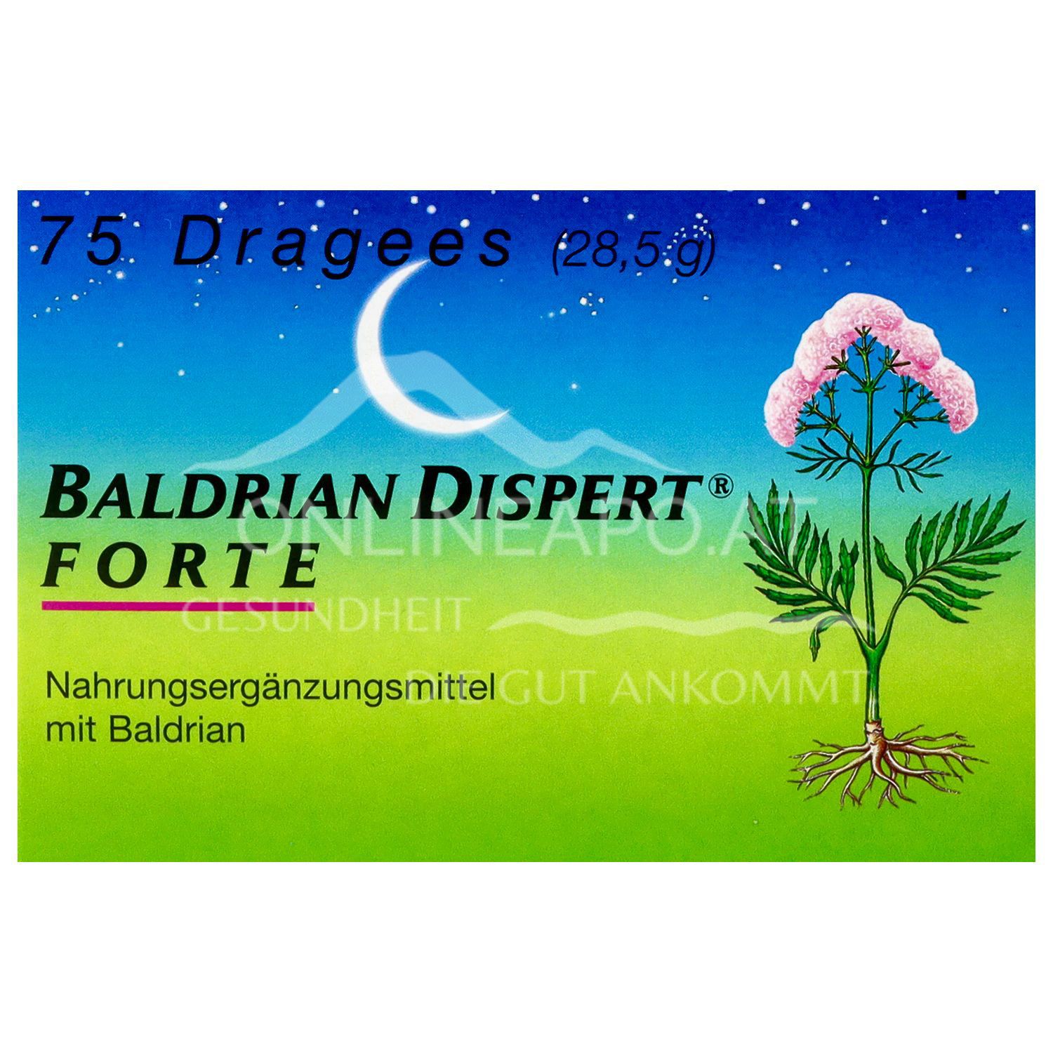 Valerian Dispert Forte coated tablets