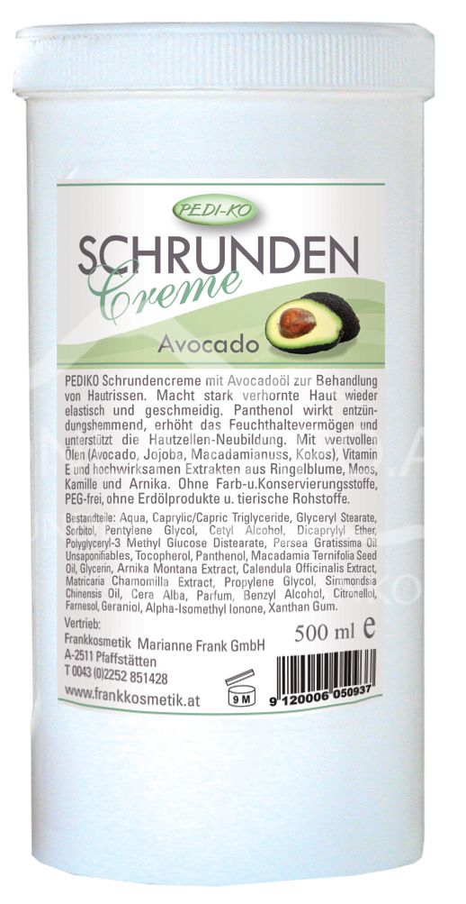 PEDI-KO Avocado Cracked Heel Cream