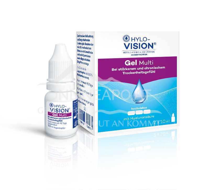 Hylo-Vision® Gel multi Augentropfen 2x10ML
