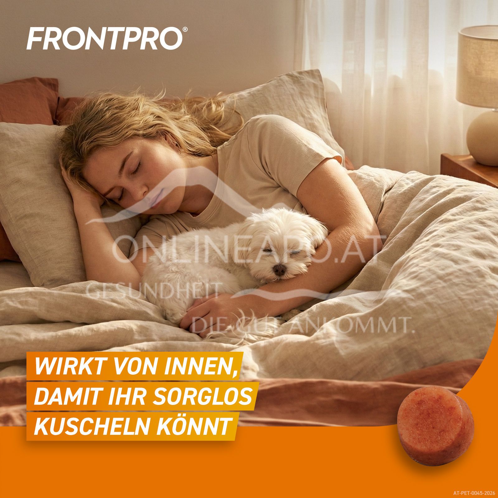 FRONTPRO® 11 mg chewable tablets for dogs 2 - 4 kg