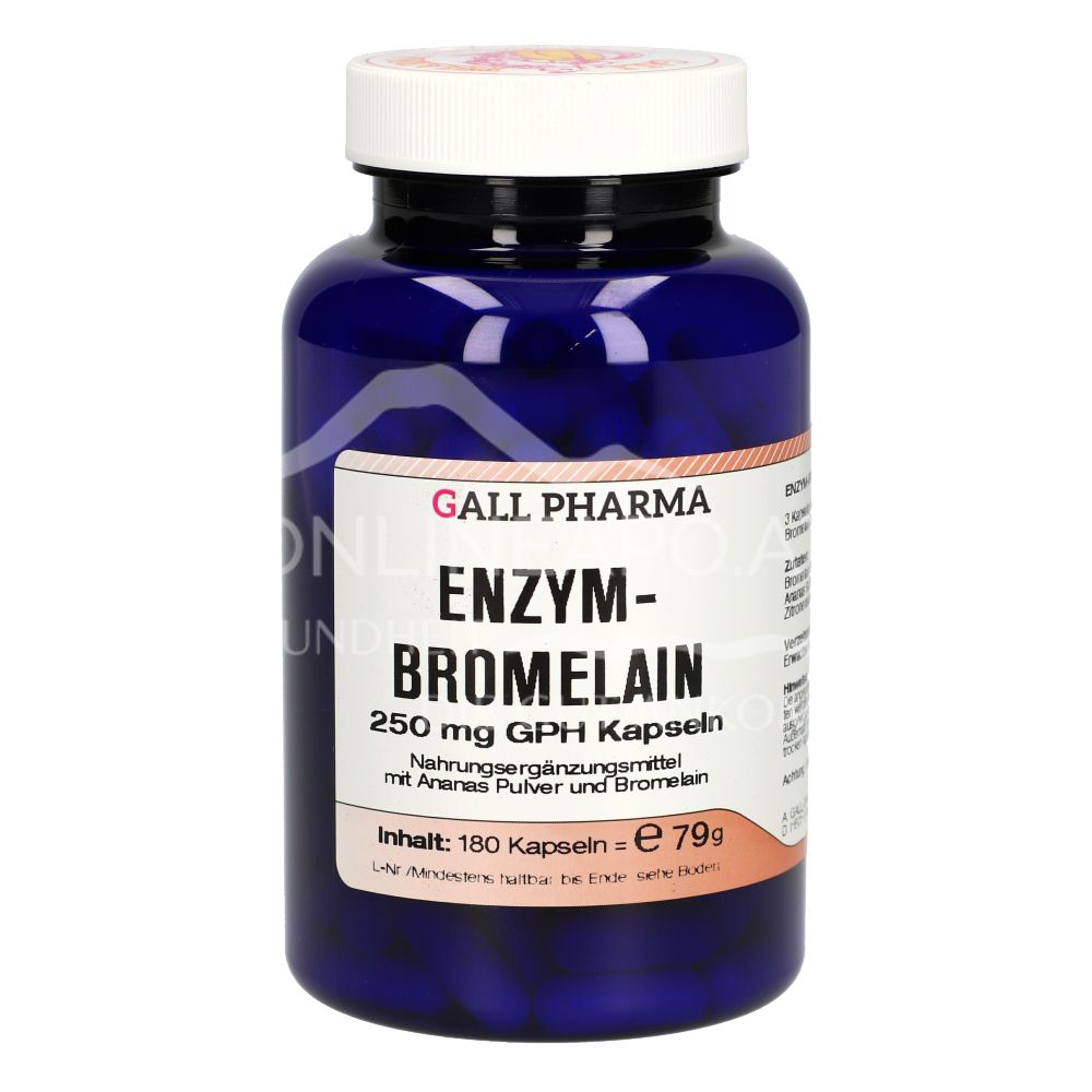 Gall Pharma Enzyme Bromelain 250 mg Capsules