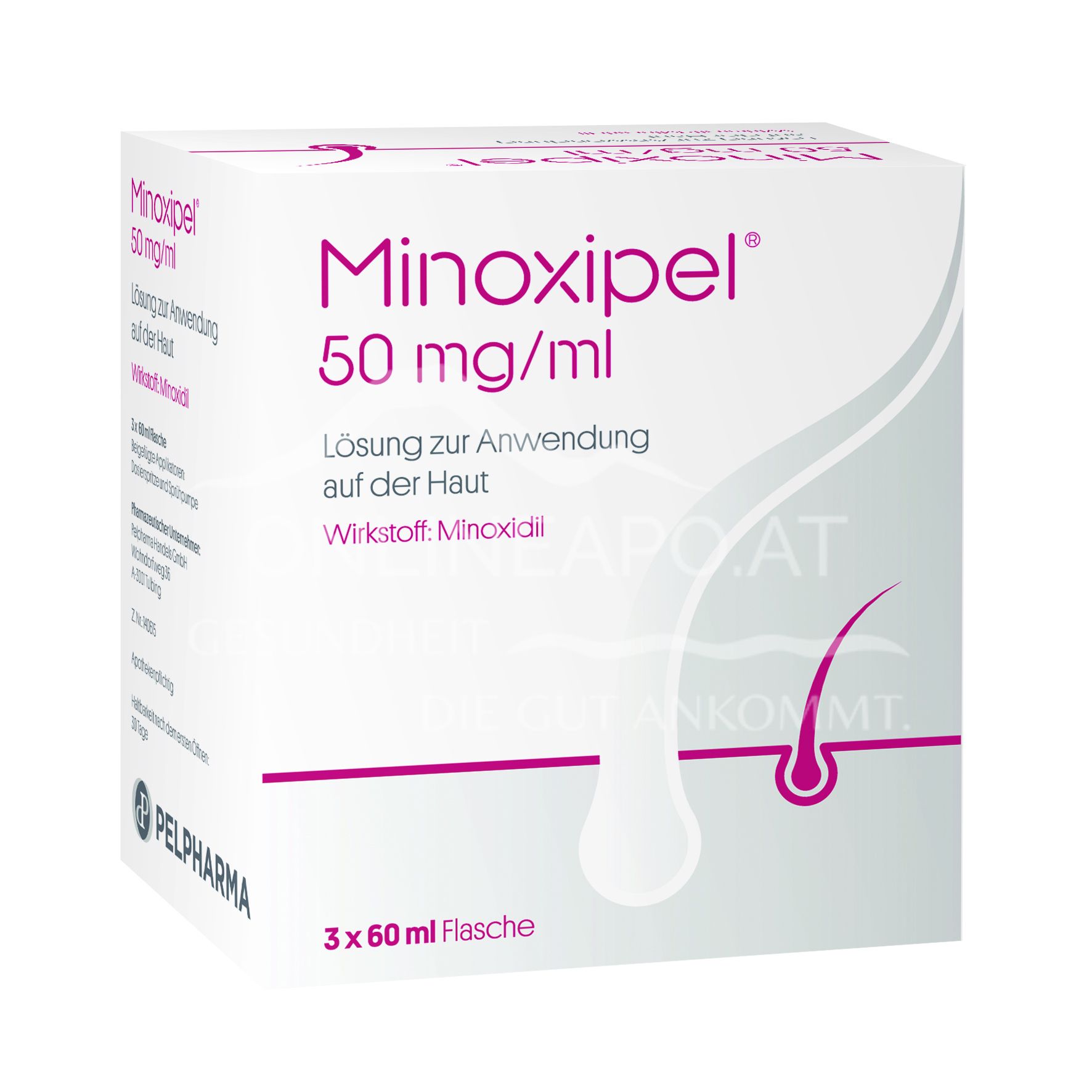 Minoxipel 50 mg/ml Lösung zur Anwendung auf der Haut