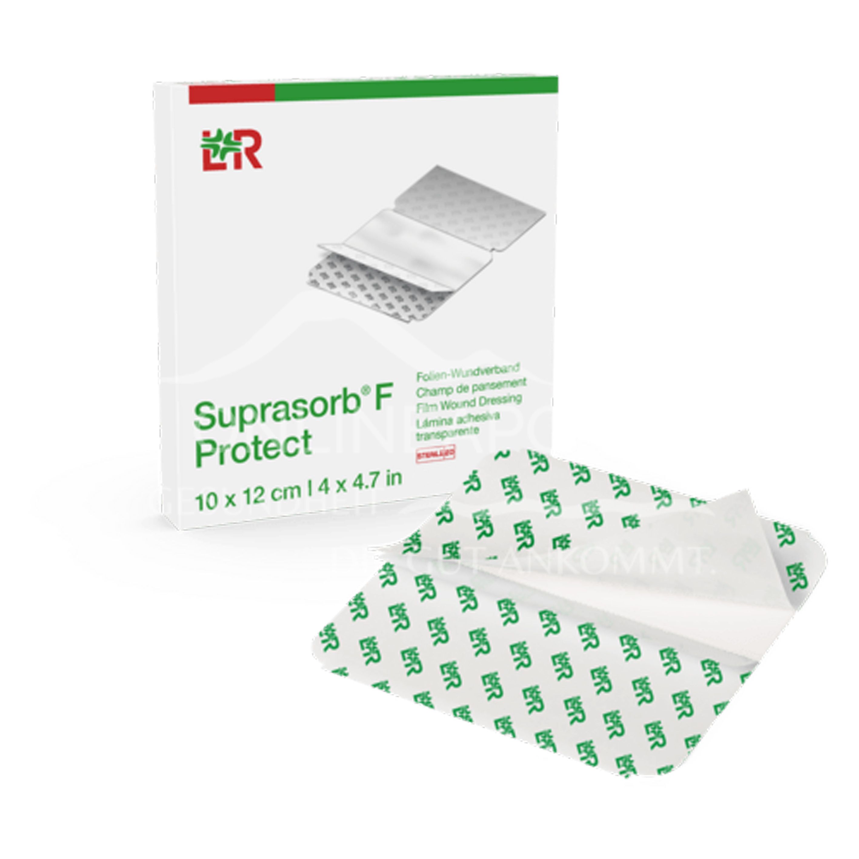 Suprasorb® F Protect film wound dressing sterile, 5 x 7 cm