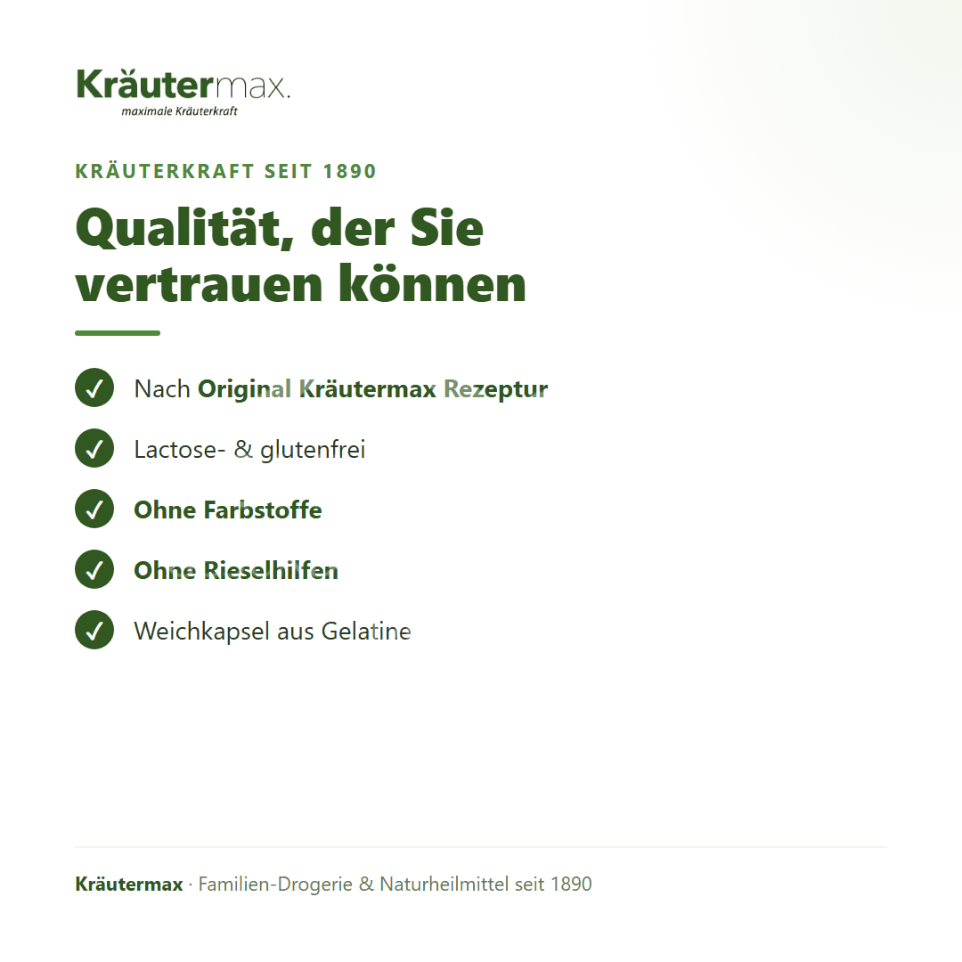 Kräutermax Lecithin Kapseln