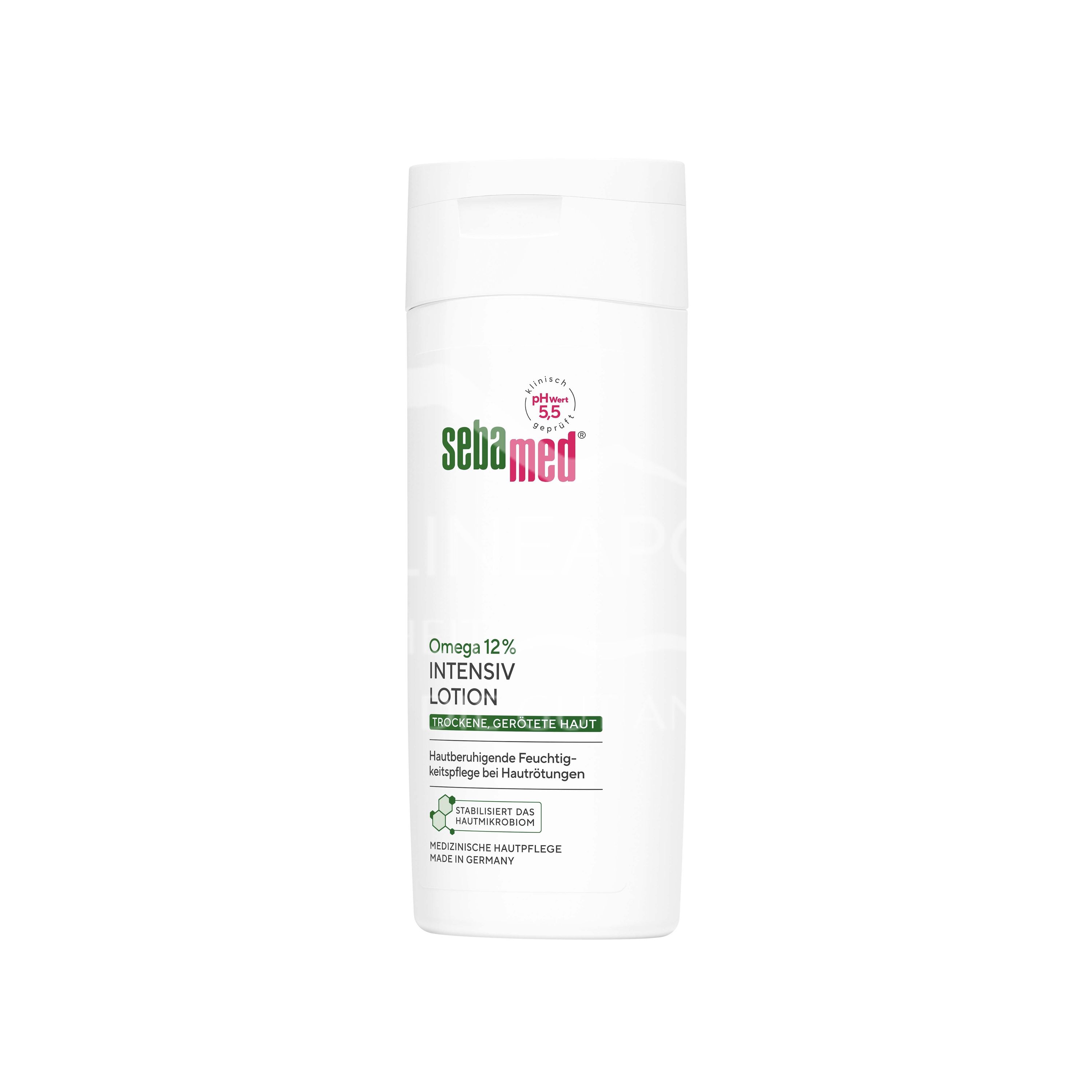 Sebamed Intensiv Lotion Omega 12% - Trockene, gerötete Haut