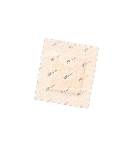 Suprasorb® P SensiFlex border silicone foam dressing, sterile, 7.5 x 8.5 cm