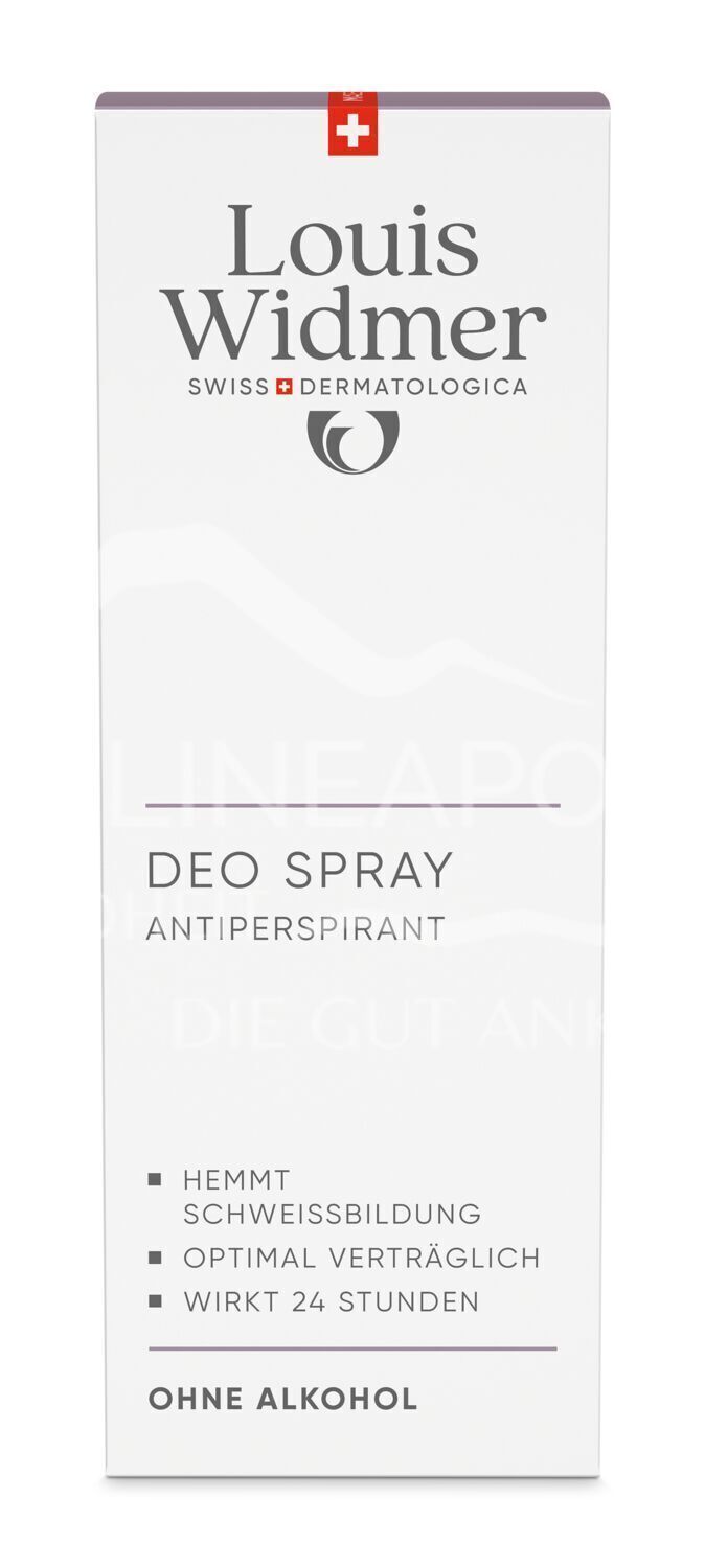 Louis Widmer Deo Spray Antiperspirant - leicht parfümiert