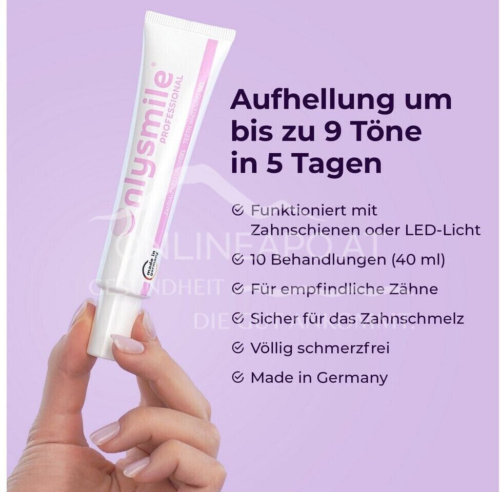OnlySmile® Zahnaufhellungsgel 40ml