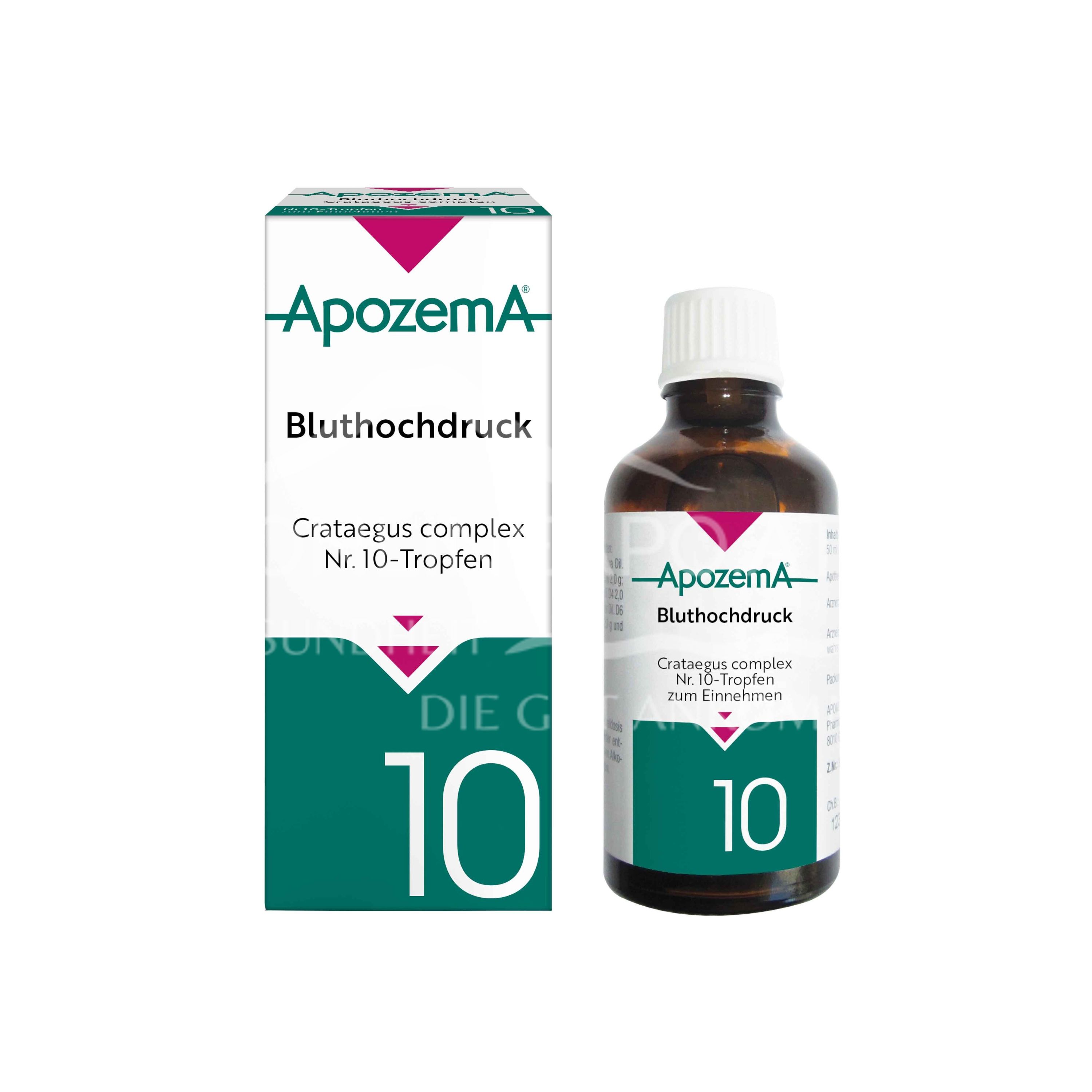 Apozema® Bluthochdruck Crataegus complex Nr. 10 Tropfen zum Einnehmen