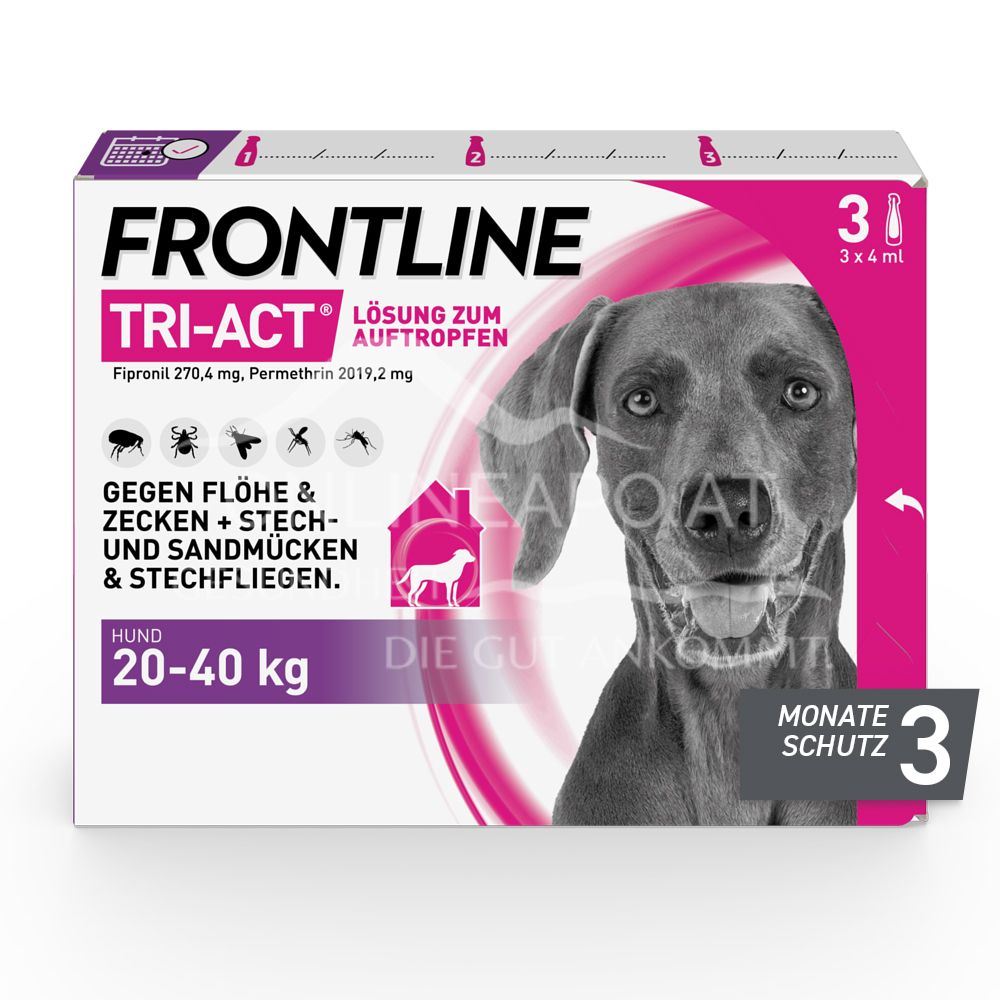 Frontline TRI-ACT® Lösung zum Auftropfen für Hunde 20 - 40 kg