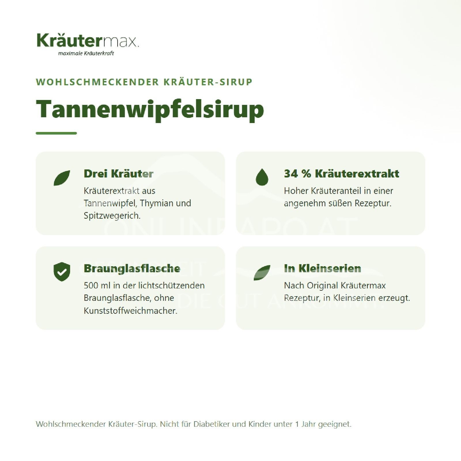 Kräutermax Tannenwipfelsirup