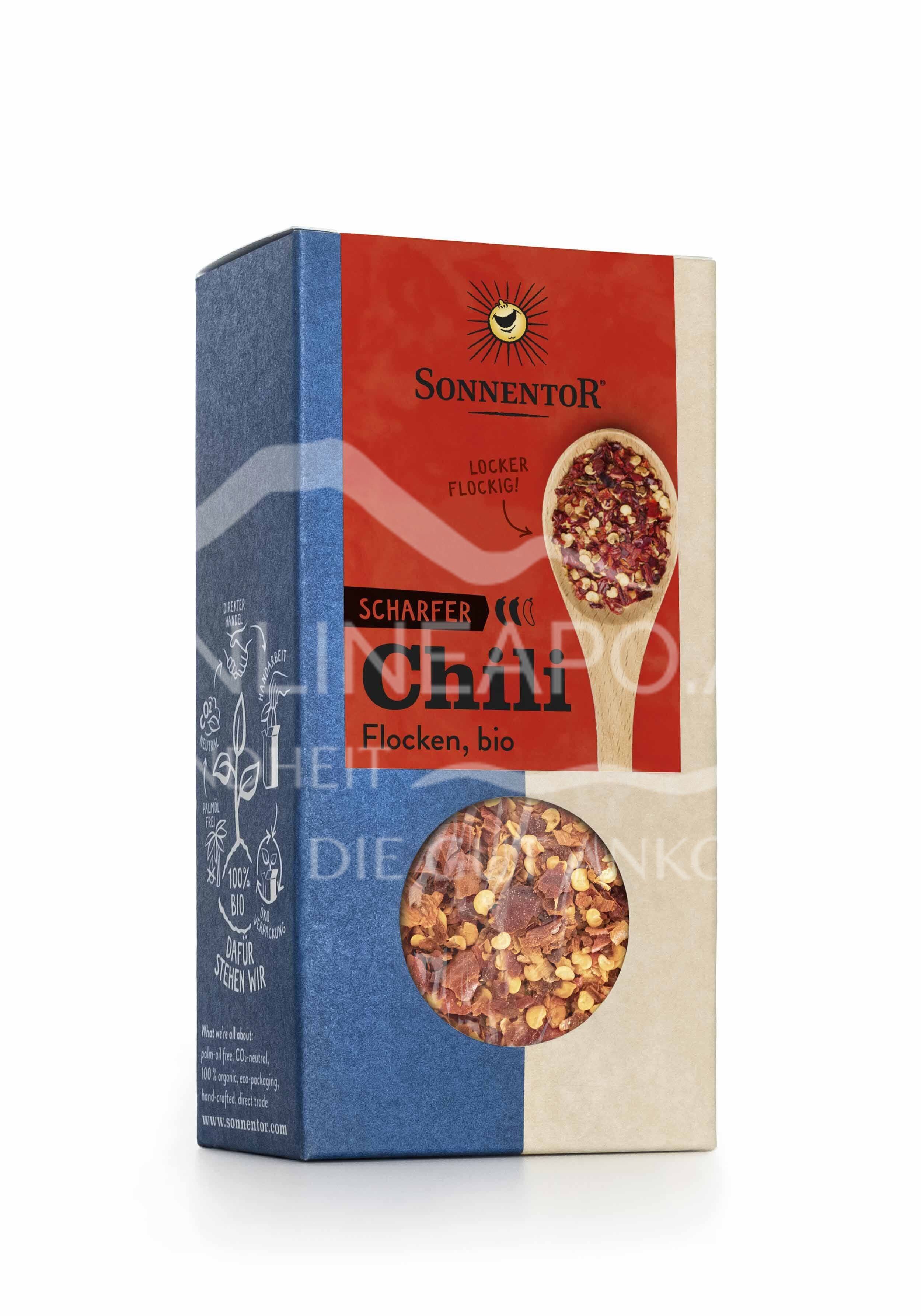 Sonnentor chilli flakes, organic