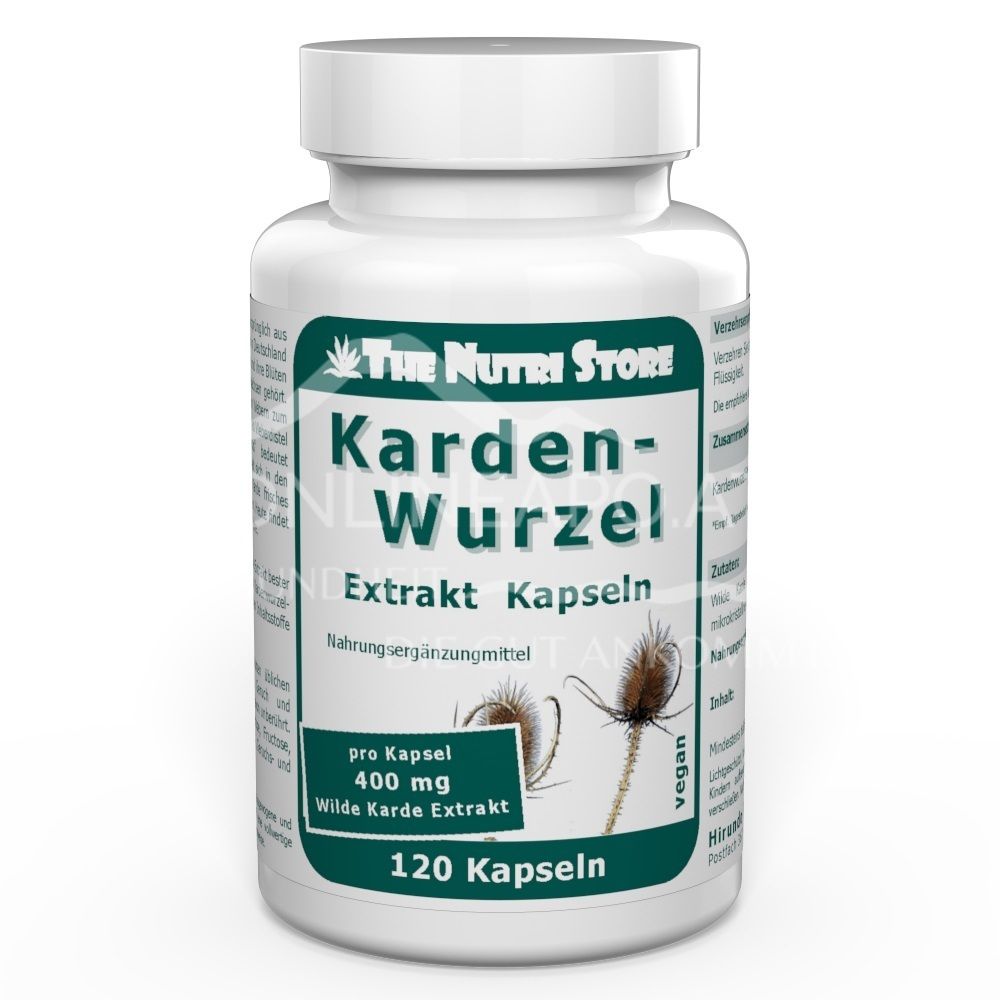 The Nutri Store Kardenwurzel Extrakt Kapseln