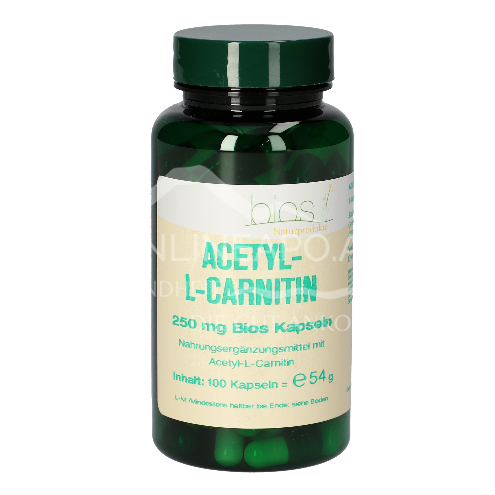 Bios Acetyl-L-Carnitin 250 mg Kapseln