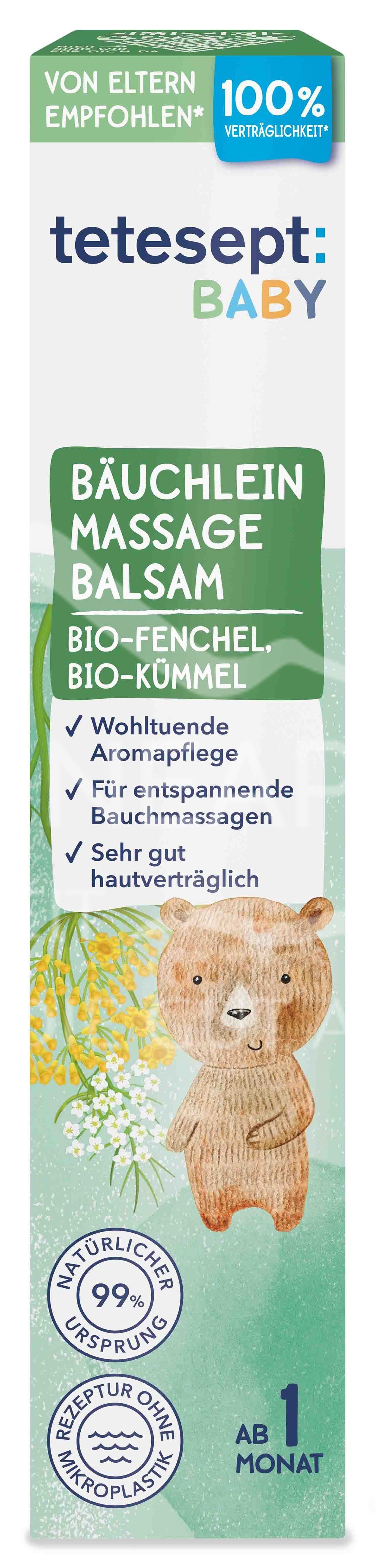 tetesept BABY Bäuchlein Massage Balsam