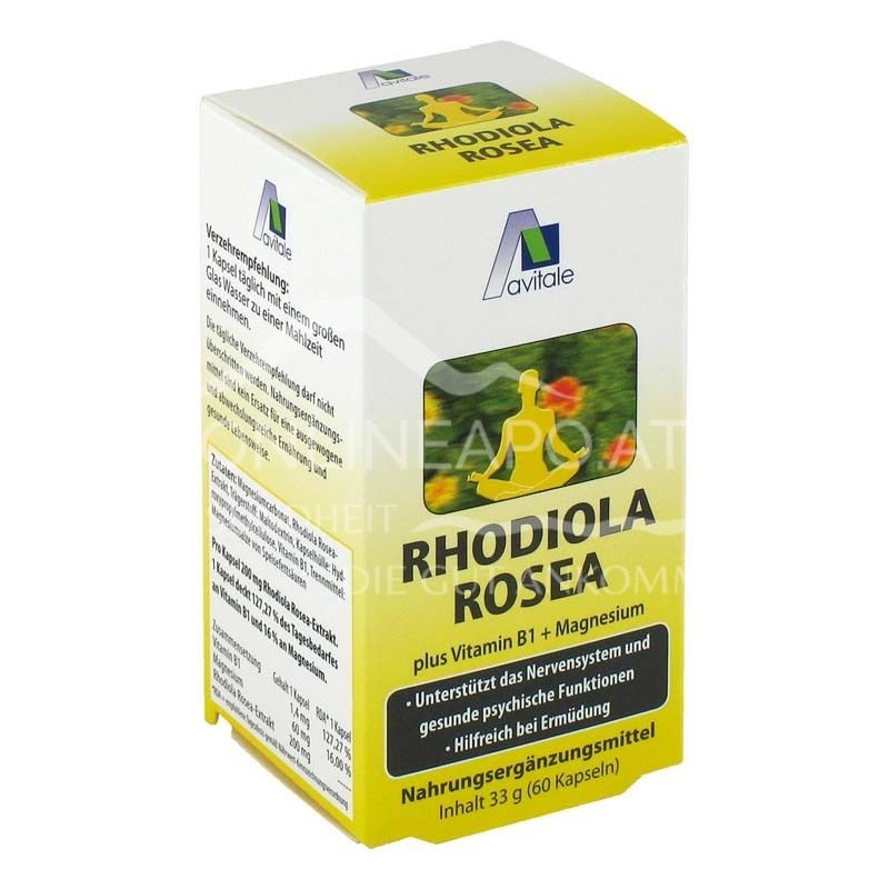 Avitale Rhodiola Rosea Kapseln