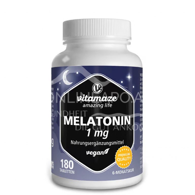 Vitamaze Melatonin 1 mg Tabletten