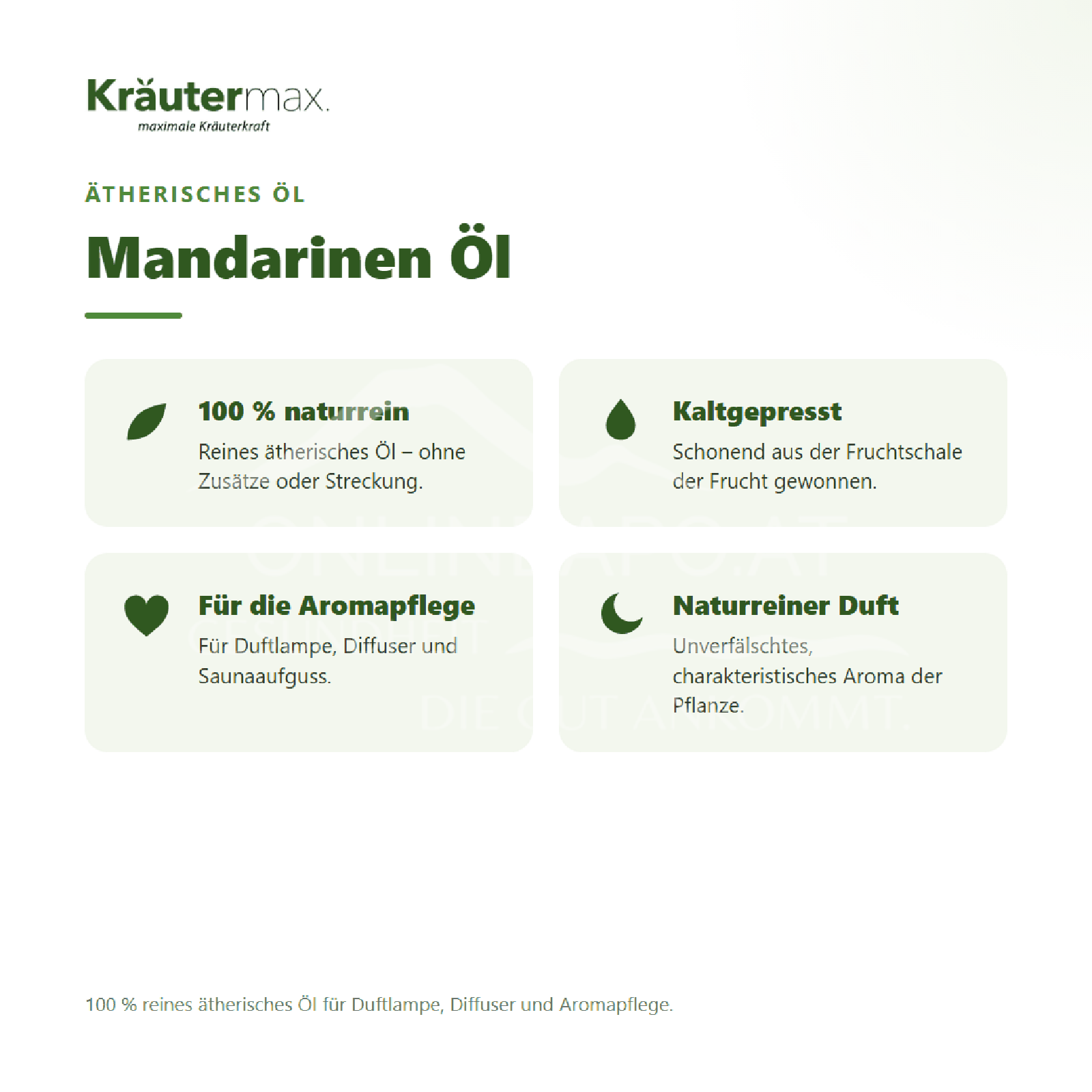 Kräutermax Mandarinen Öl