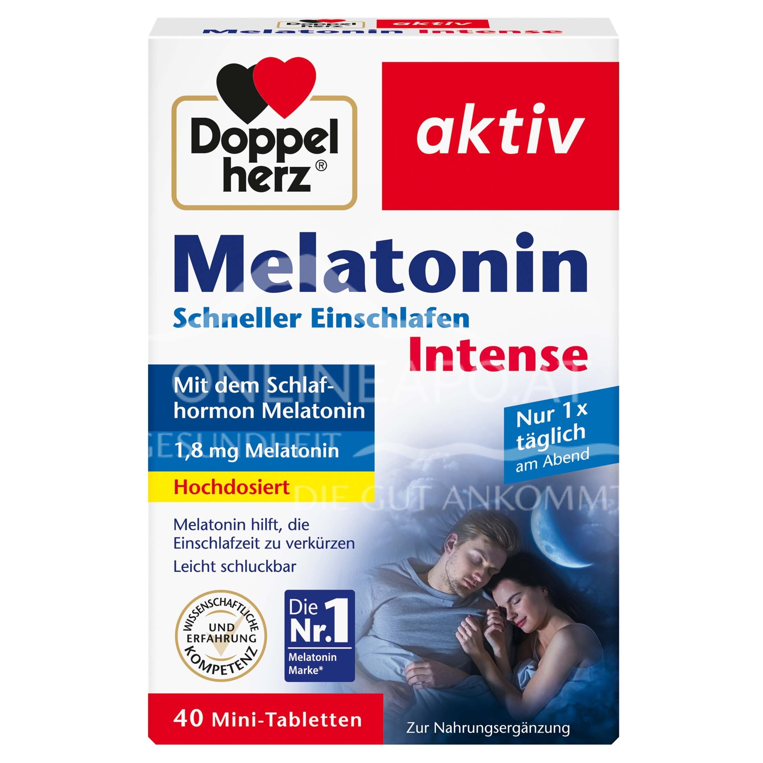 Doppelherz aktiv Melatonin Intense Mini-Tabletten