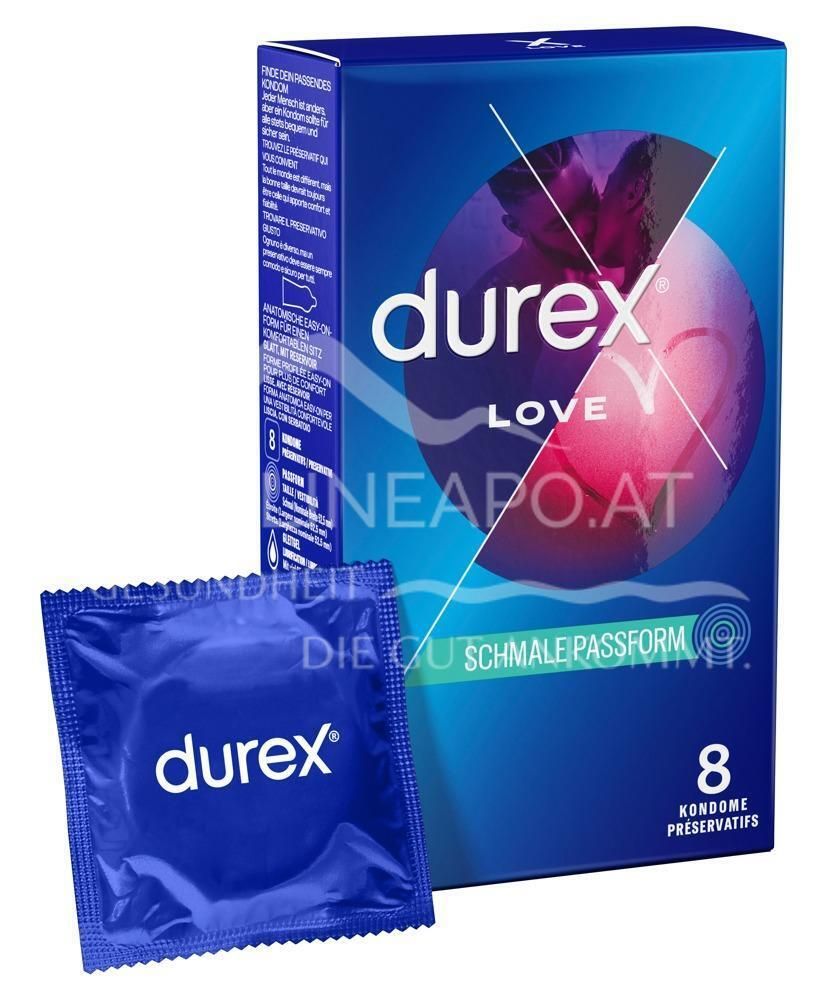 Durex Love Kondome, Ø 52mm, 195mm