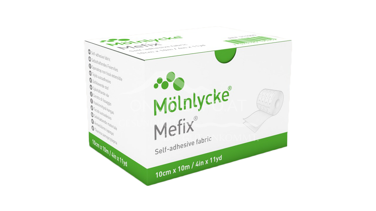 Mefix® selbsthaftendes Fixiervlies Rolle 10 cm x 10 m