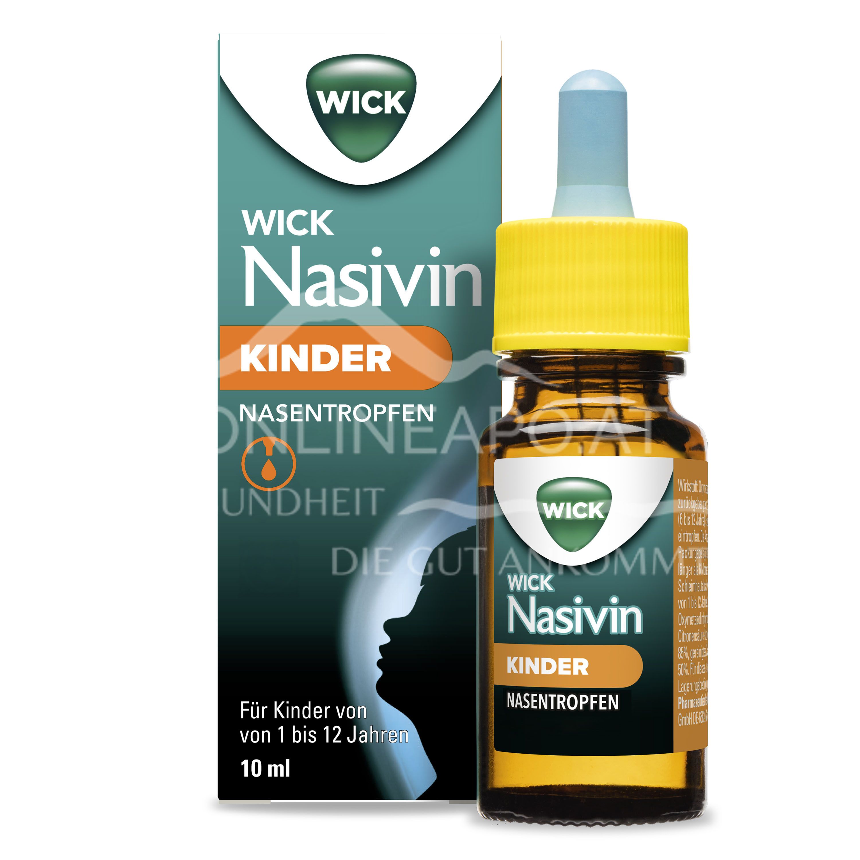 WICK Nasivin Kinder 0,025 % - Nasentropfen