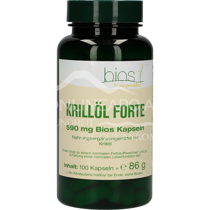 Bios Krillöl forte 590 mg Kapseln