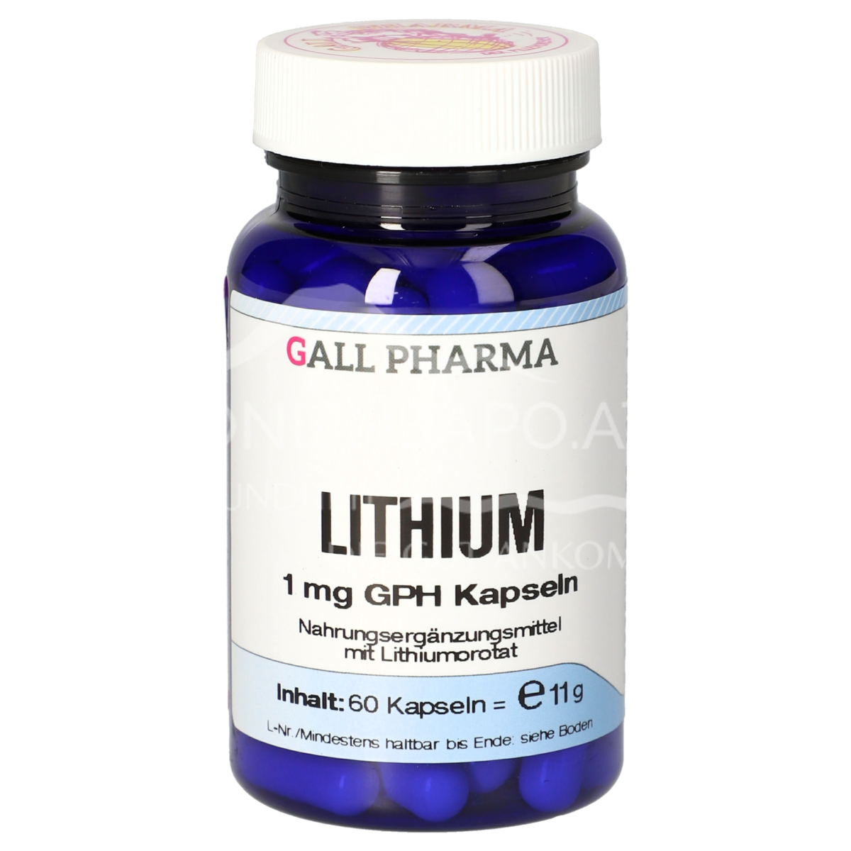 Gall Pharma Lithium 1 mg Kapseln